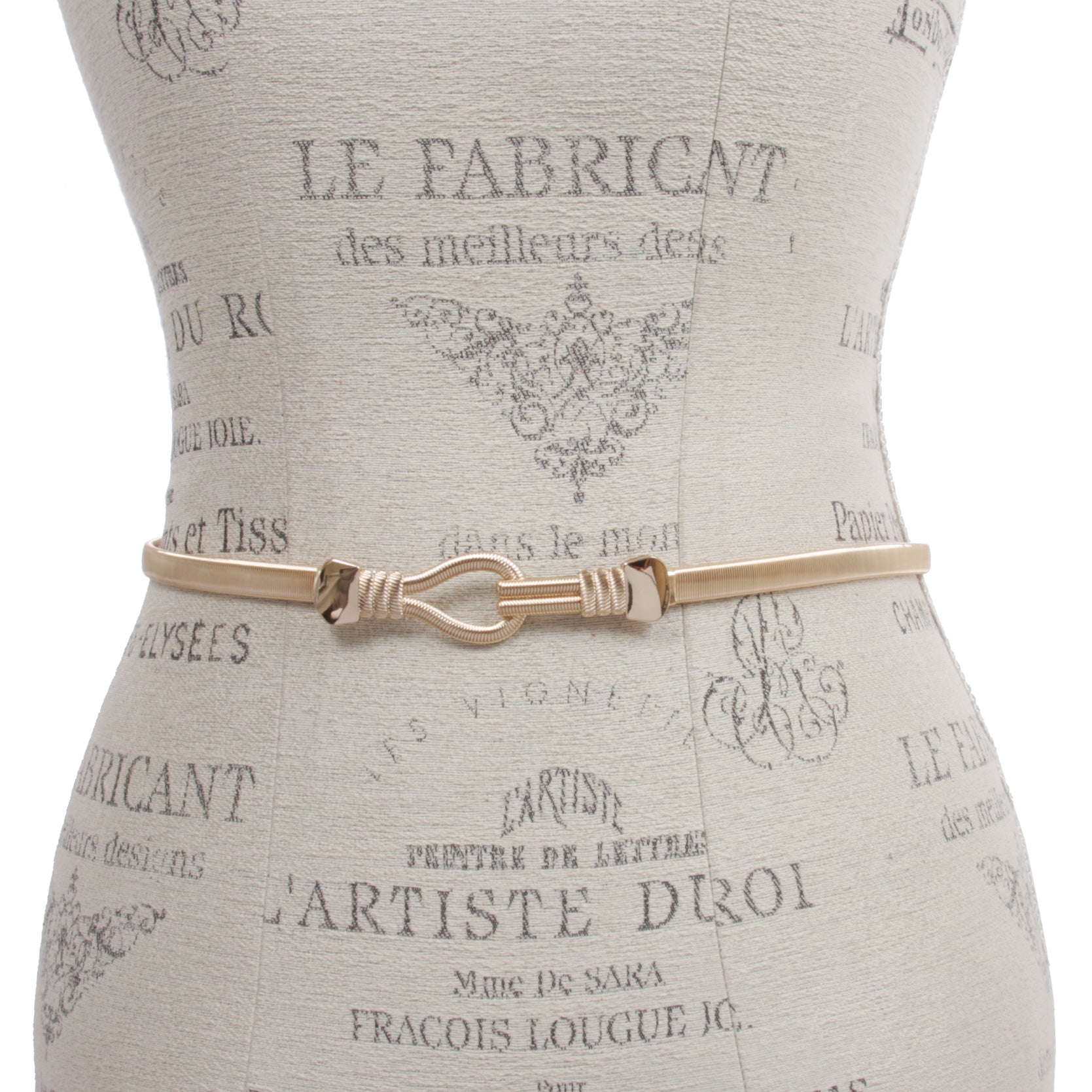 Fashion Metal Stretch Waist Skinny Belt Waistband For Women/Lady - OnlineBelts