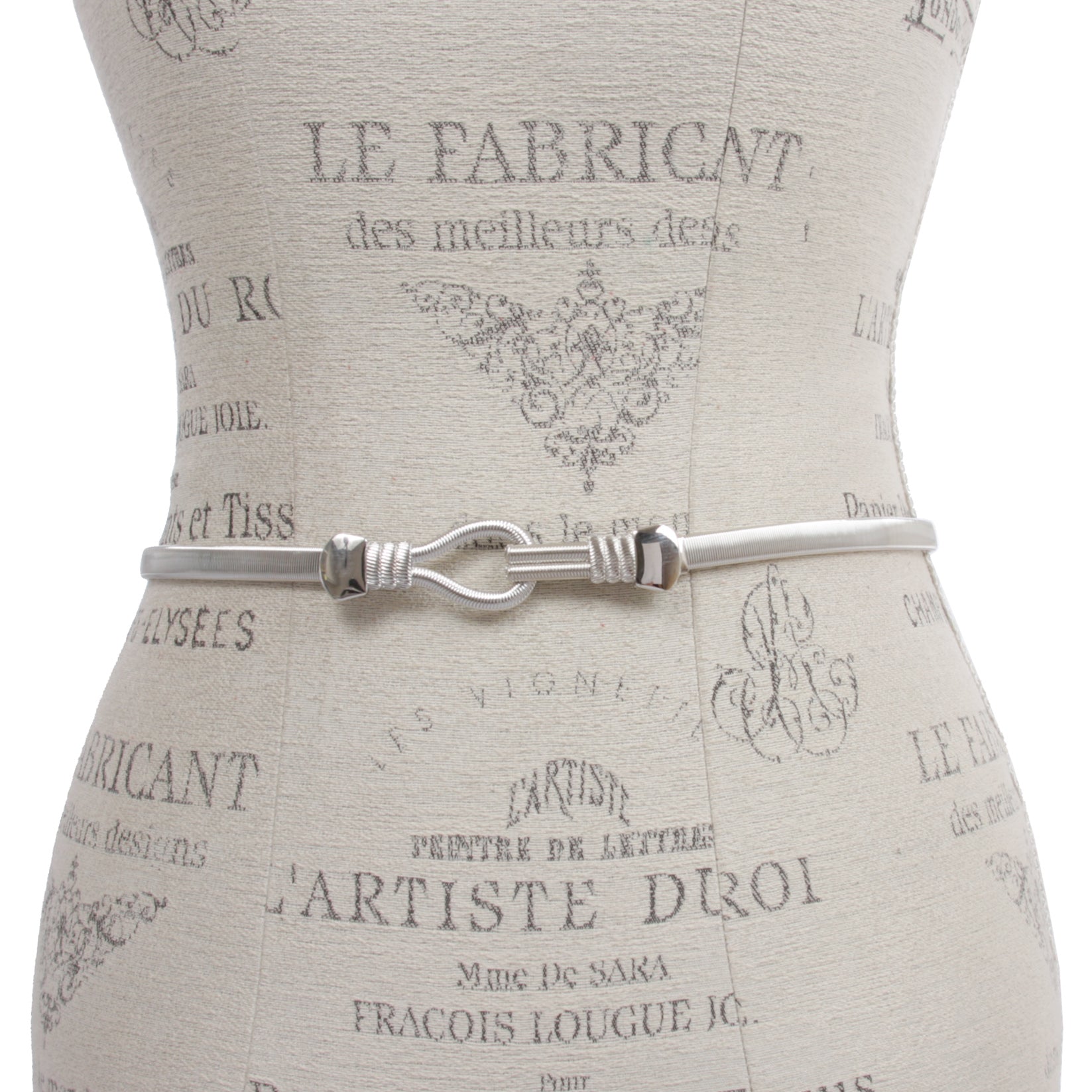 Fashion Metal Stretch Waist Skinny Belt Waistband For Women/Lady - OnlineBelts