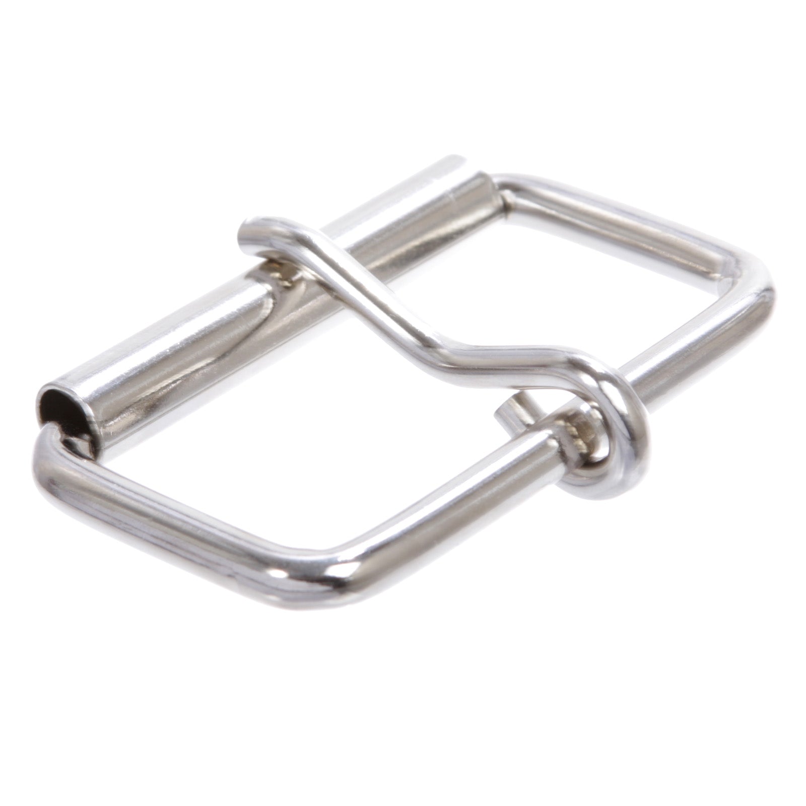 2 5/8" (67mm) Stainless Steel Heavy Duty Single Prong Roller Belt Buckle - OnlineBelts