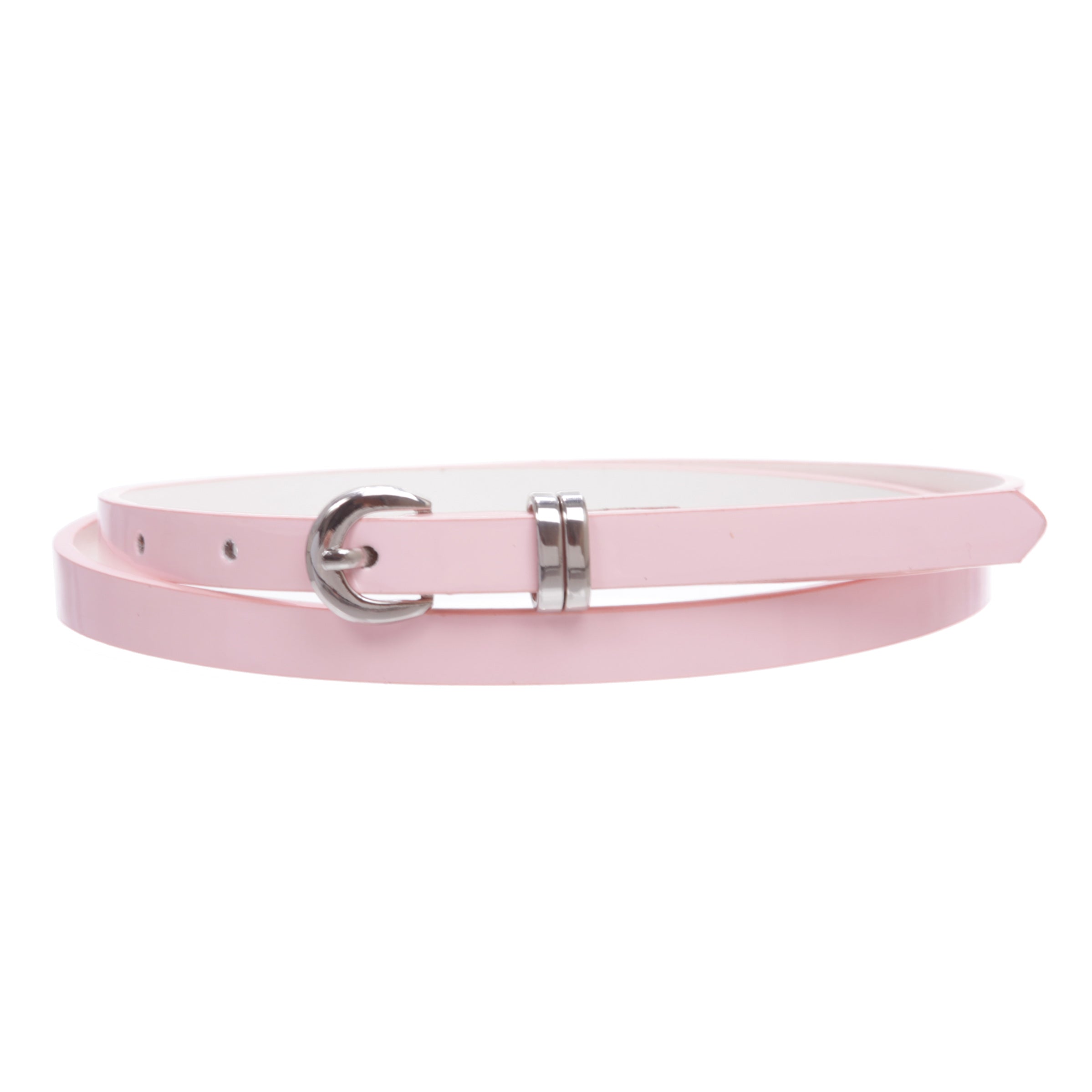 1/2" inch Patent Leather Skinny Belt - OnlineBelts