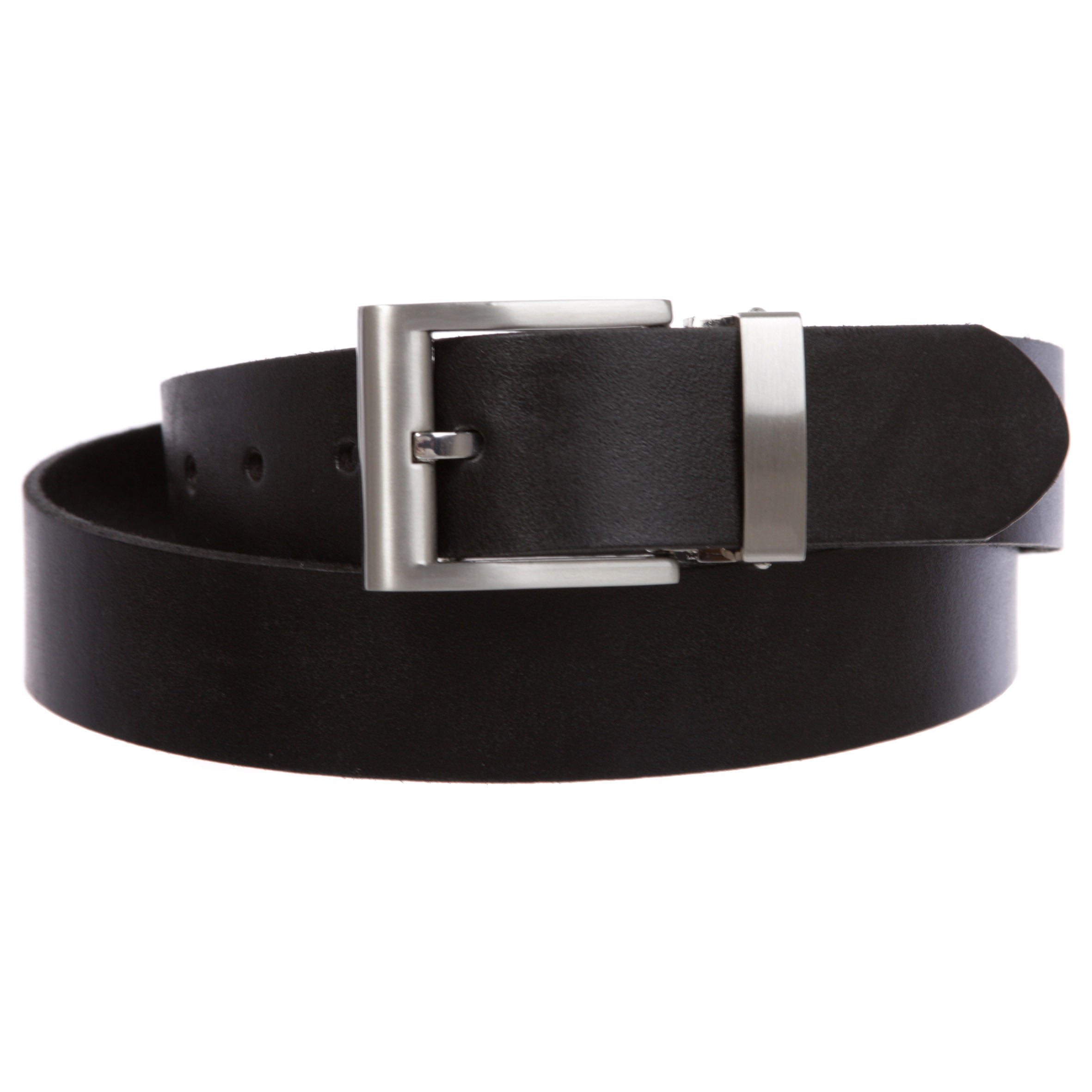 Men's or Women's 1 1/4 Inch (33 mm) Clamp On Nickel Free Cut-to-Fit Leather Belt - OnlineBelts