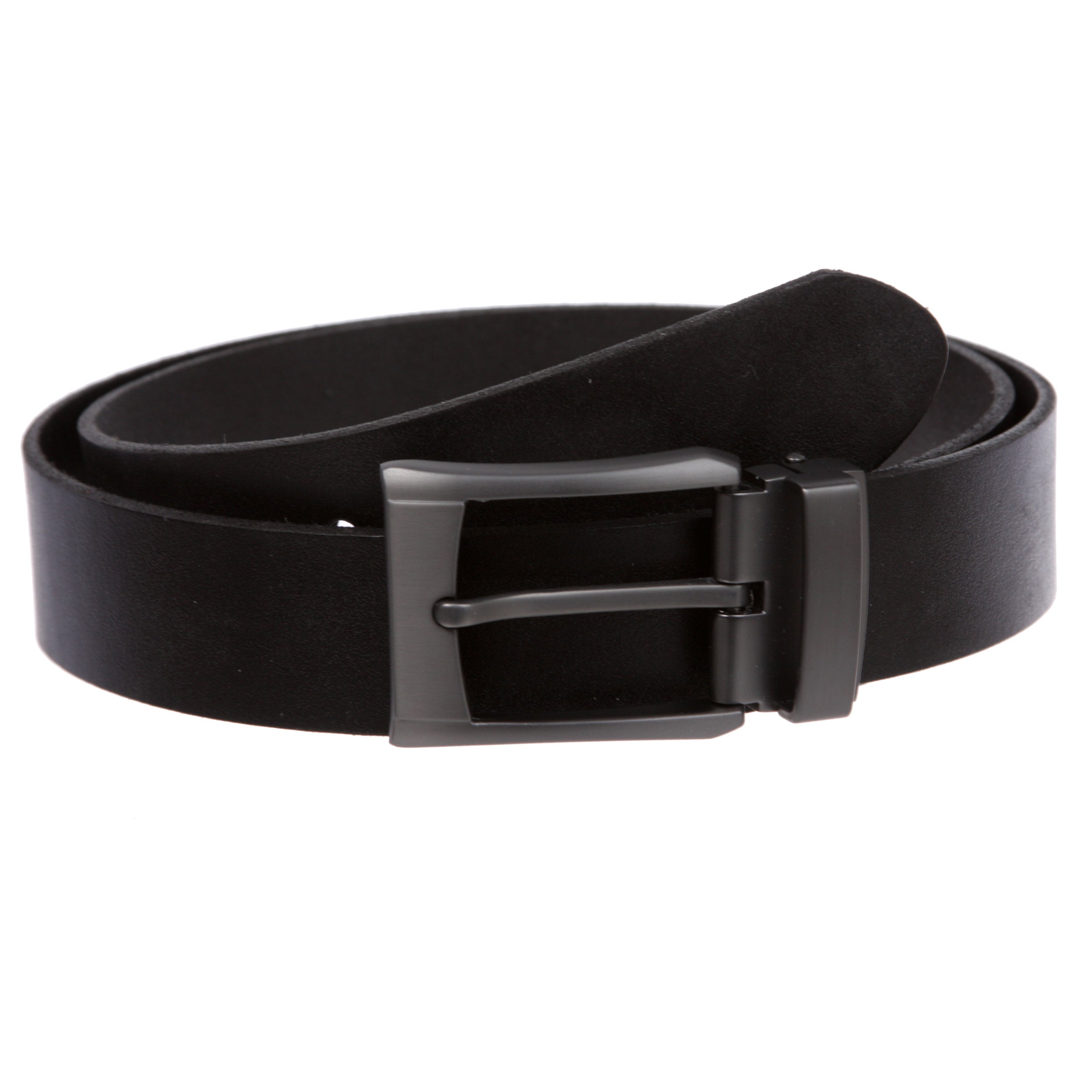 Men's or Women's 1 1/4 Inch (33 mm) Clamp On Nickel Free Cut-to-Fit Leather Belt - OnlineBelts