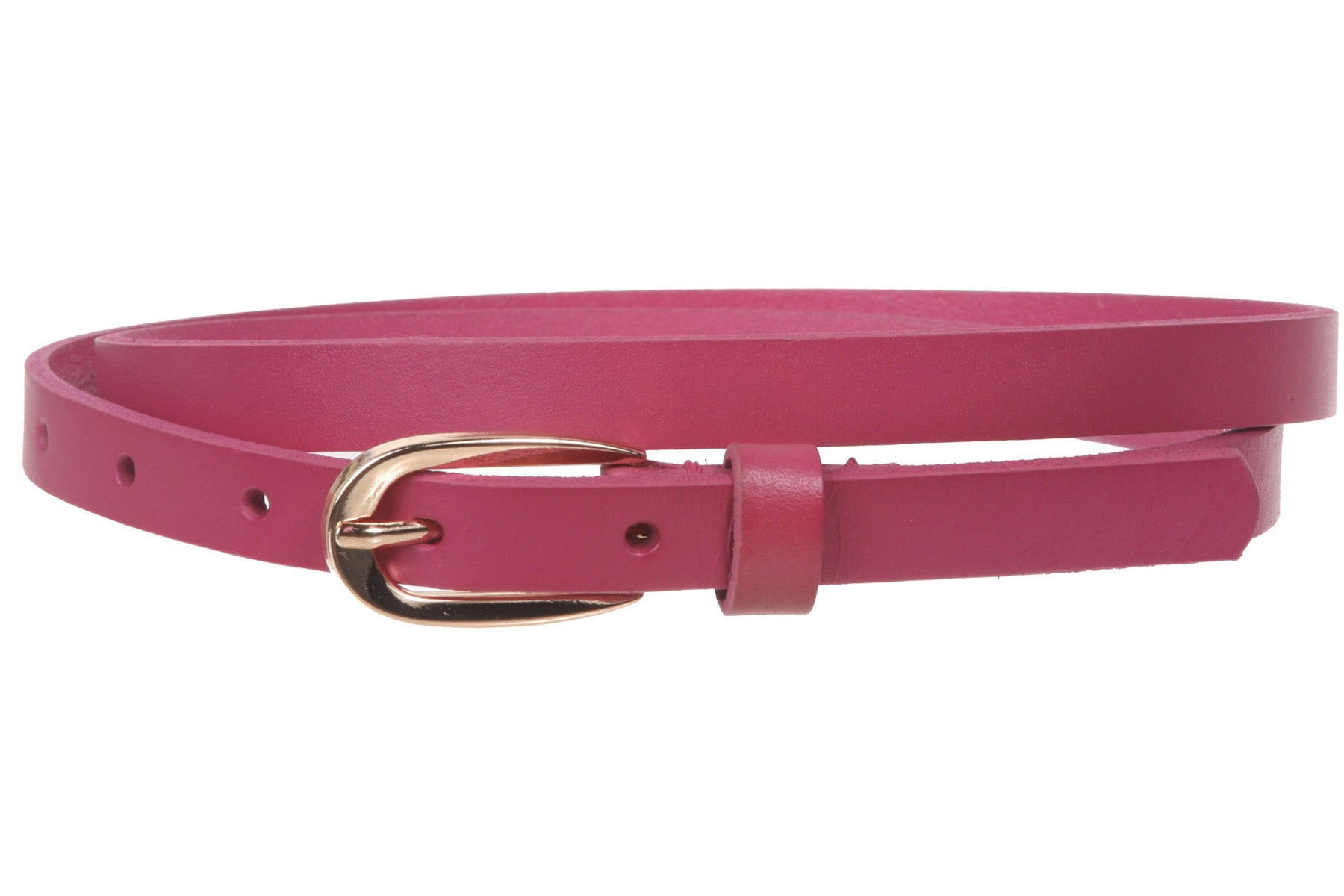 Women's 1/2" (13 mm) Skinny Cowhide Full Grain Leather Dress Belt - OnlineBelts