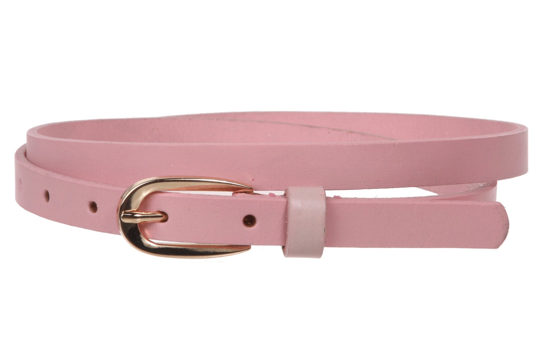 Women's 1/2" (13 mm) Skinny Cowhide Full Grain Leather Dress Belt - OnlineBelts