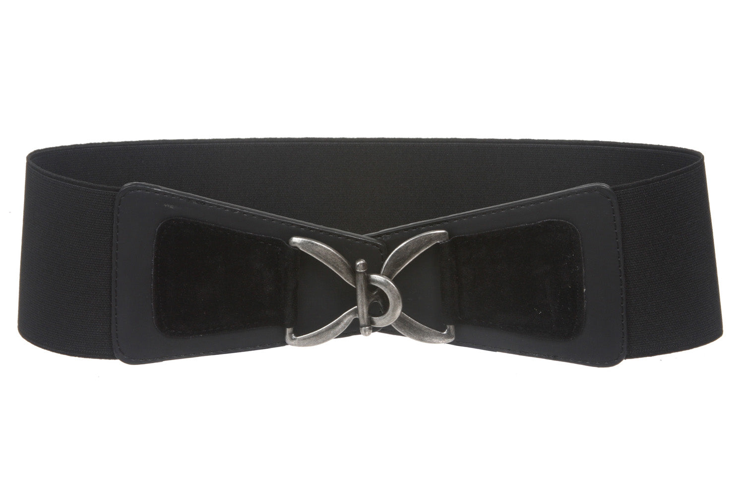 Women's 3" (75 mm) Wide High Waist Fashion Stretch Belt - OnlineBelts