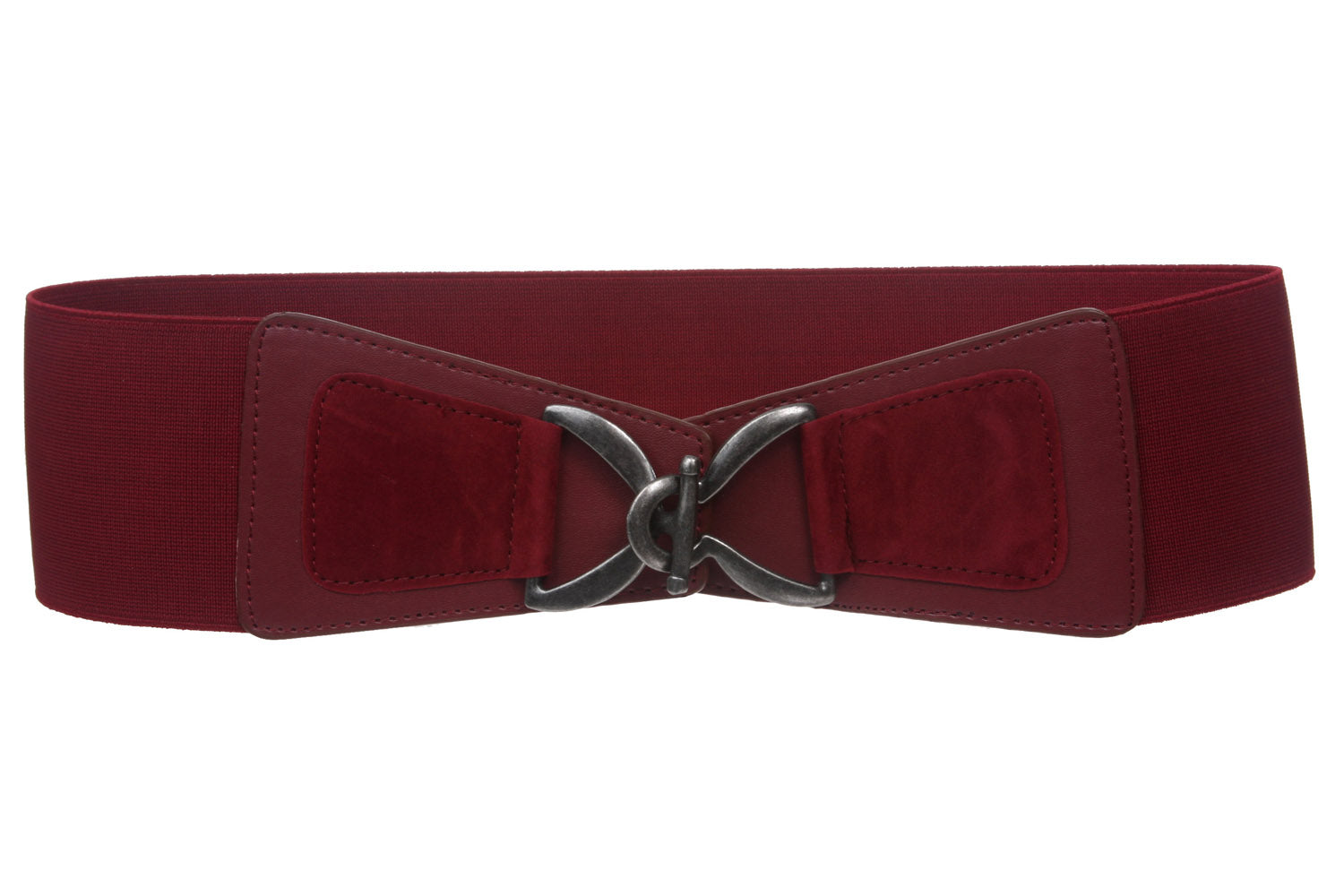 Women's 3" (75 mm) Wide High Waist Fashion Stretch Belt - OnlineBelts