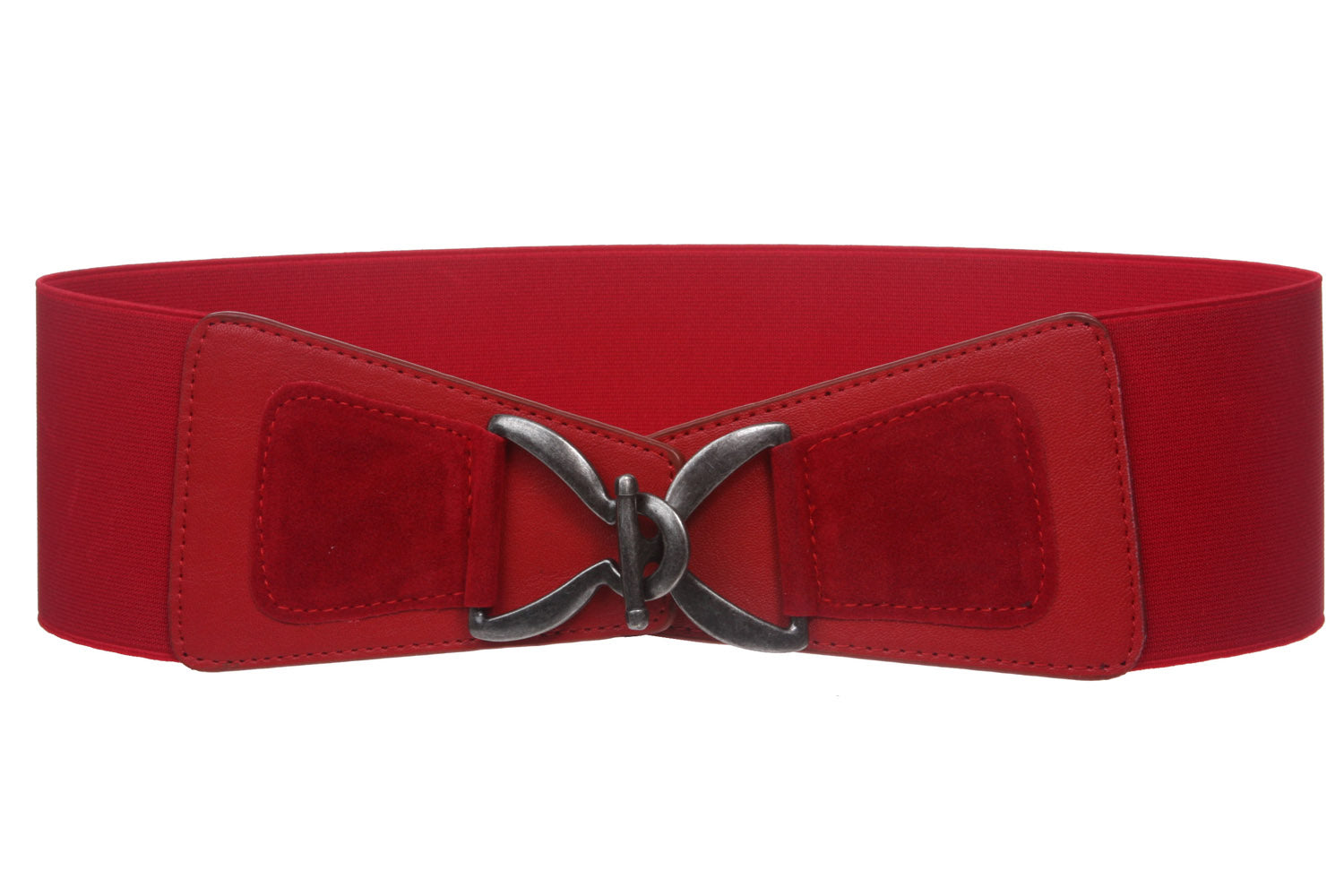 Women's 3" (75 mm) Wide High Waist Fashion Stretch Belt - OnlineBelts