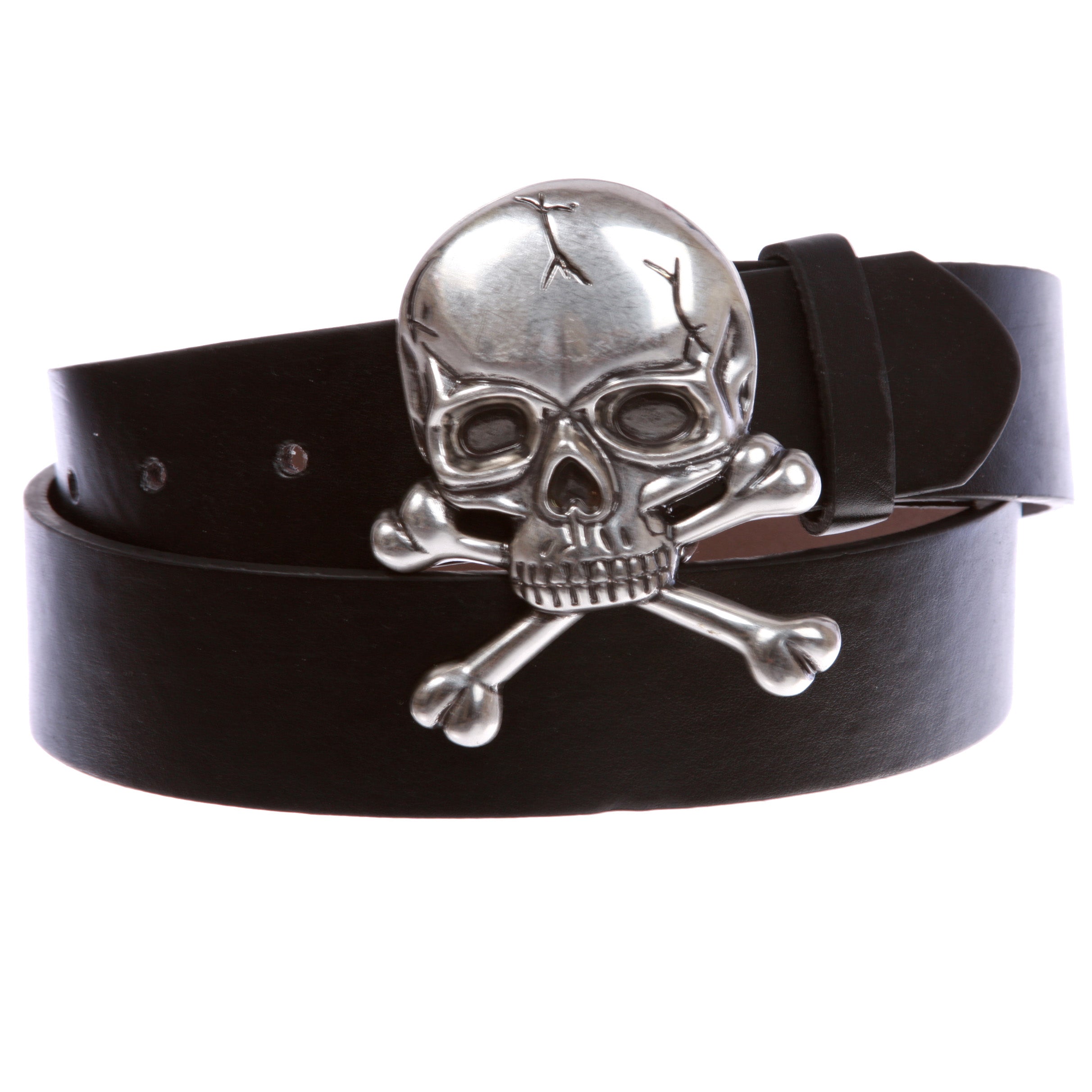 Skull and Cross Bone Pirate Halloween Costume Belt Multi-Color Options