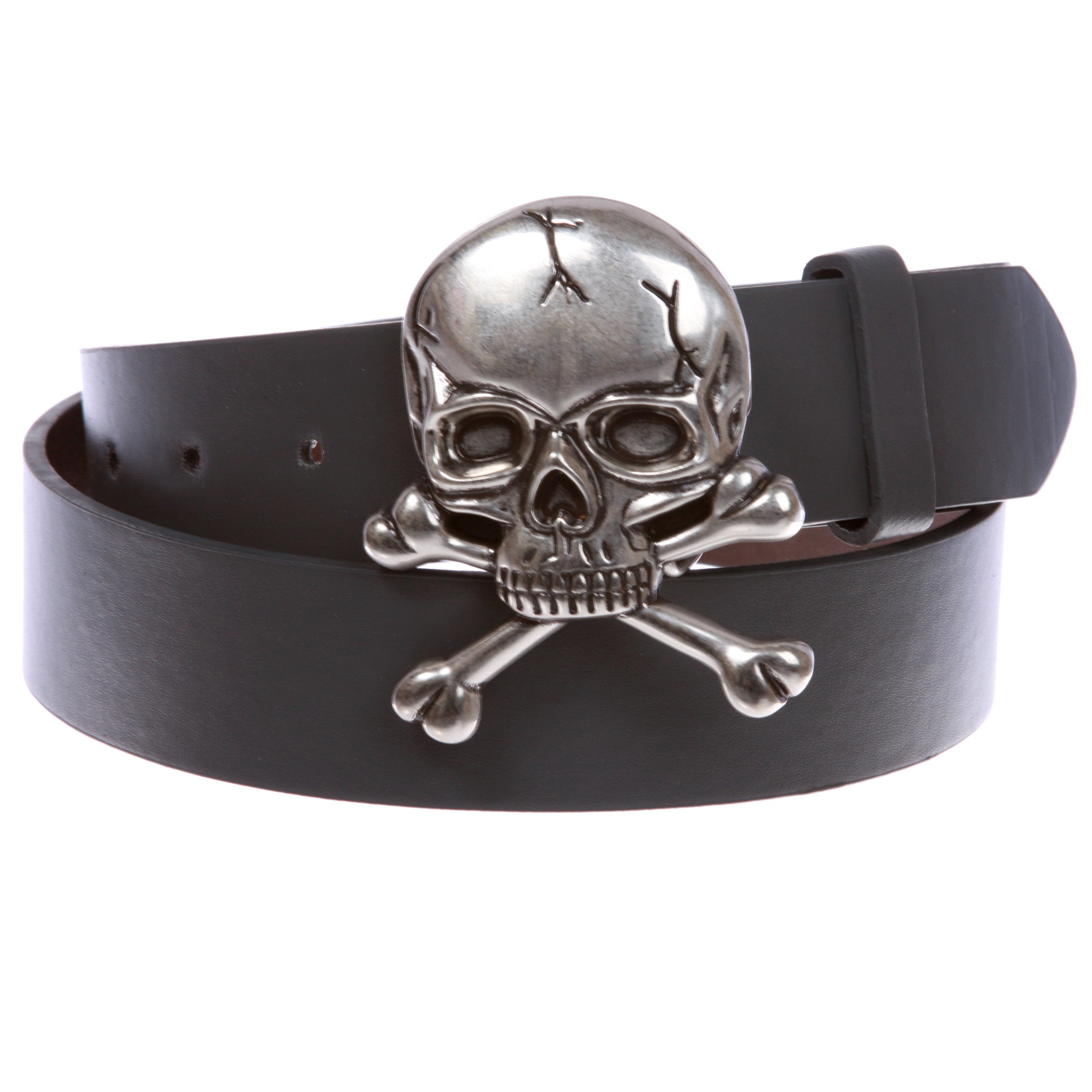 Skull and Cross Bone Pirate Halloween Costume Belt Multi-Color Options