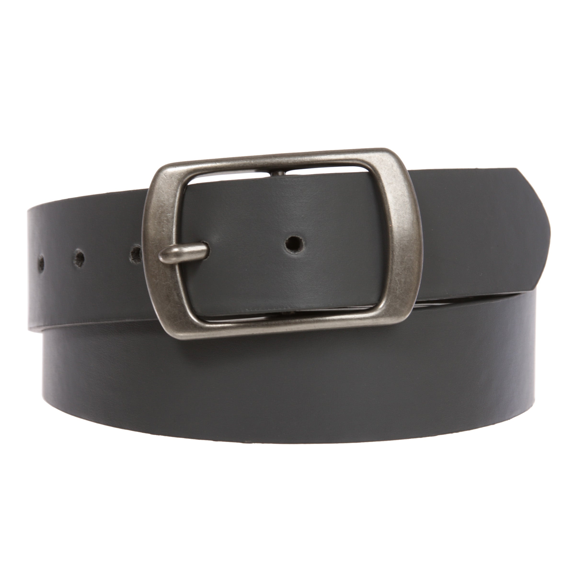 Women Casual PU Leather Dress Belt With Square Single Prong Buckle - OnlineBelts