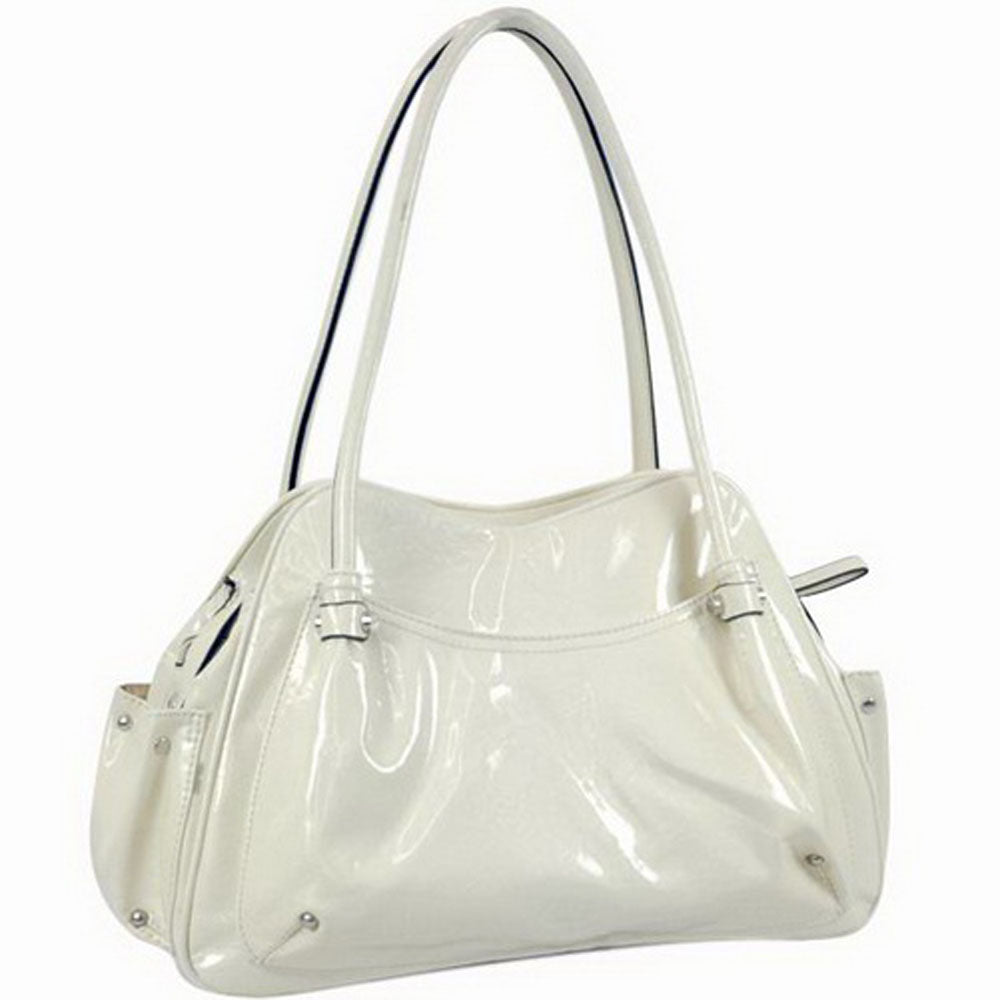 Leather Look Like Shoulder Bag - OnlineBelts