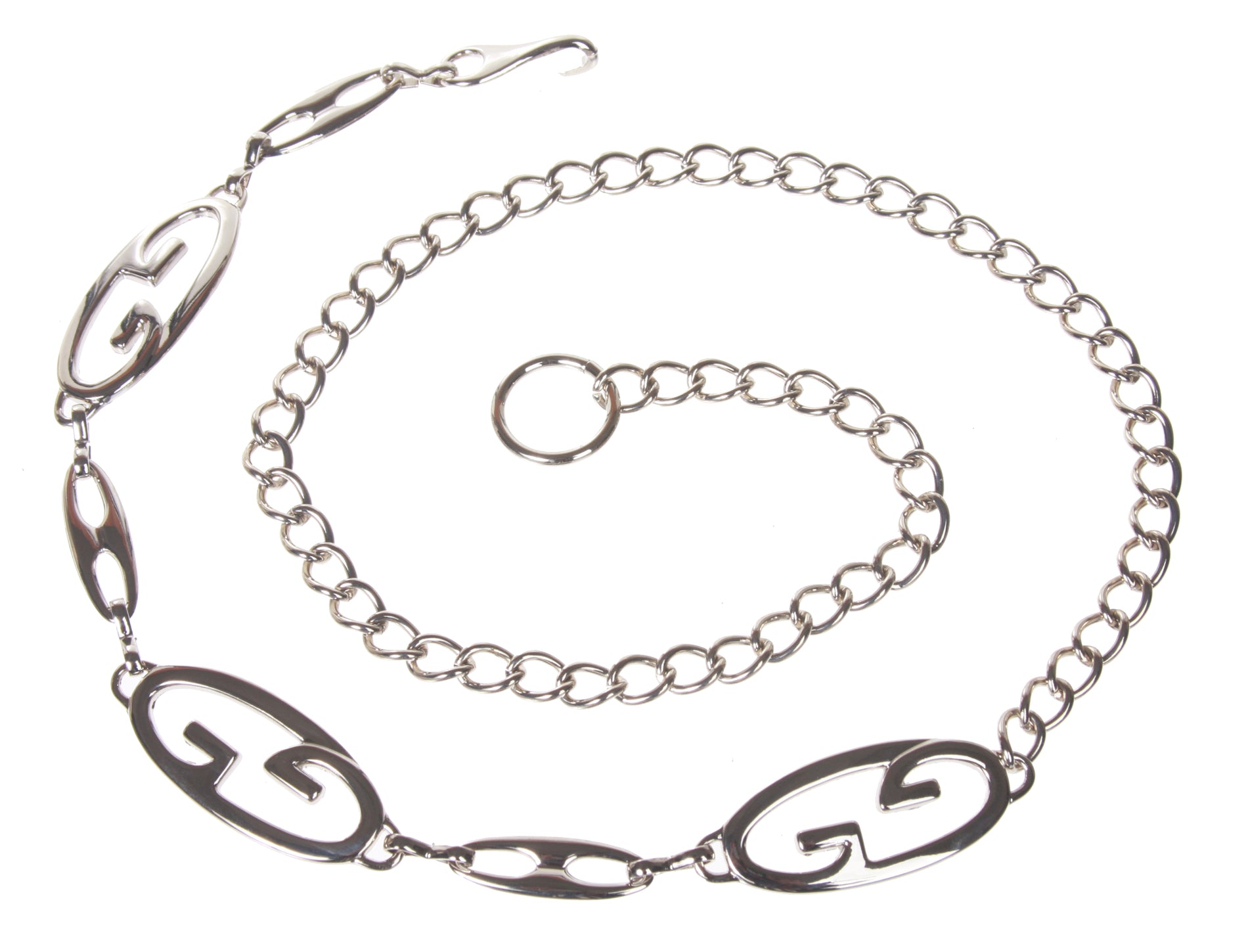 Ladies Fashion Metal Chain Belt - OnlineBelts