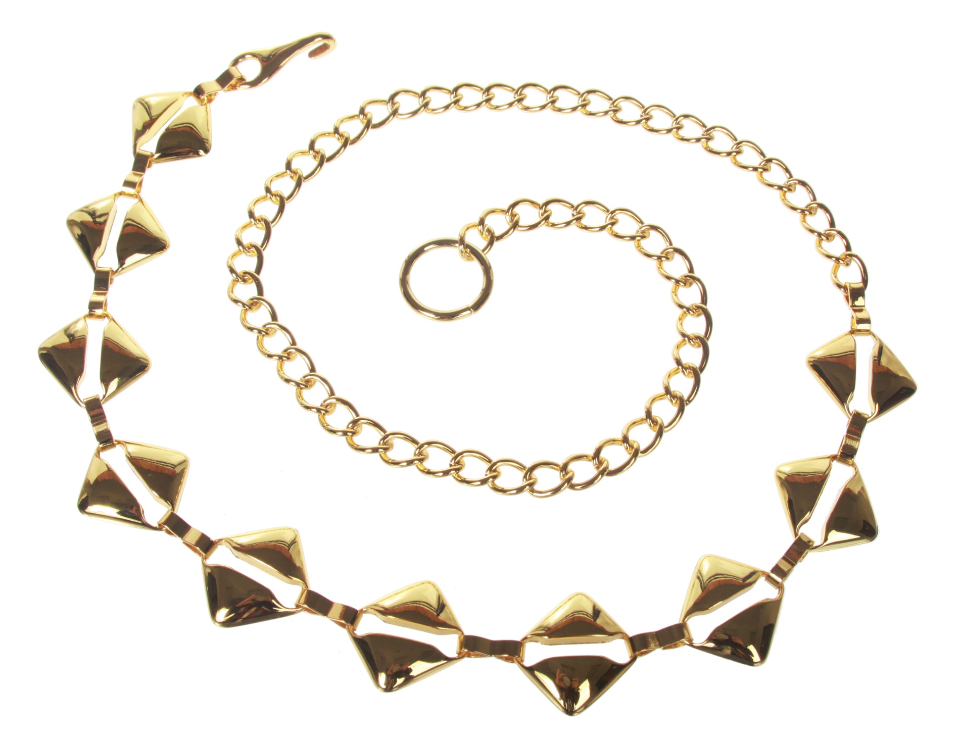 Ladies Fashion Metal Chain Belt - OnlineBelts