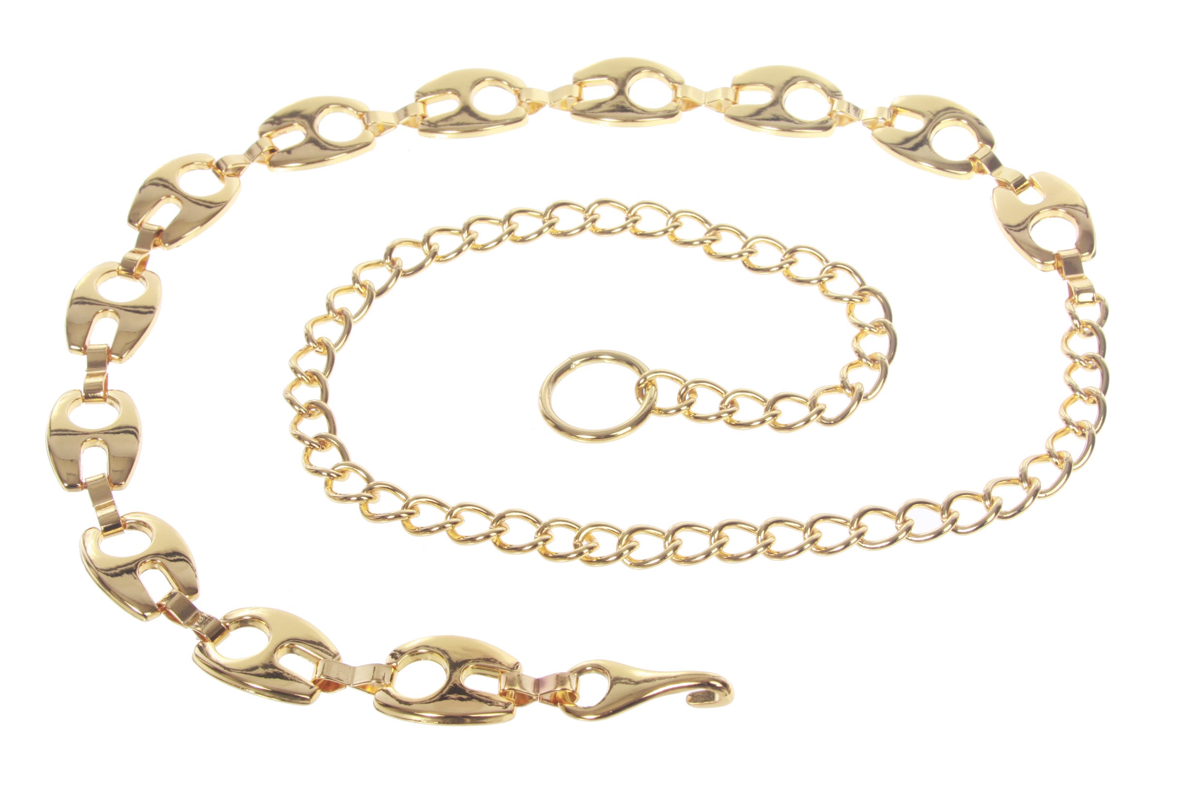 Ladies Fashion Metal Chain Belt - OnlineBelts