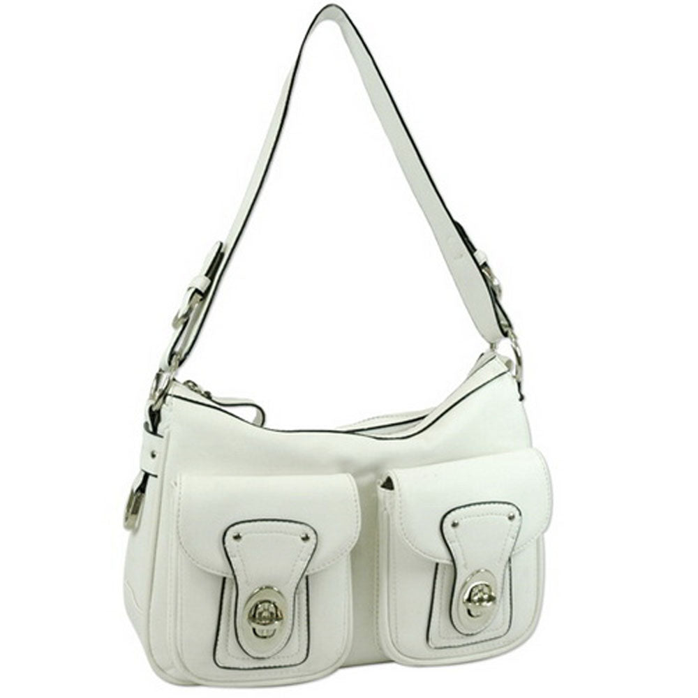 Leather Look Like Fashion Handbag - OnlineBelts