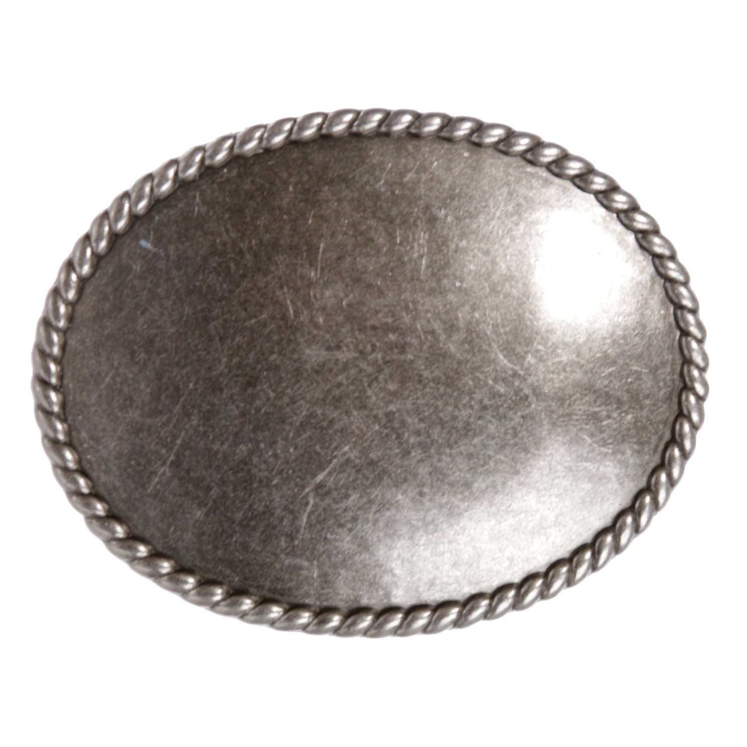 Big Oval Plain Belt Buckle - OnlineBelts