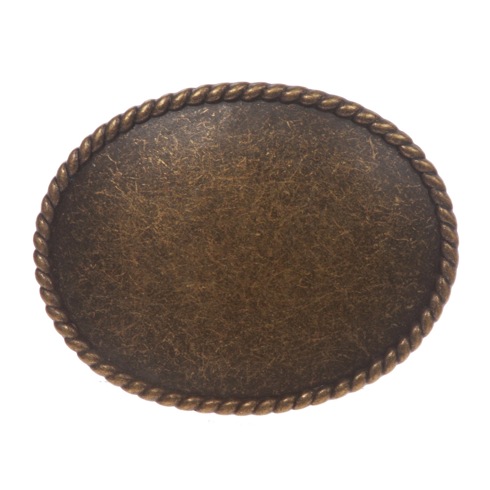 Big Oval Plain Belt Buckle - OnlineBelts