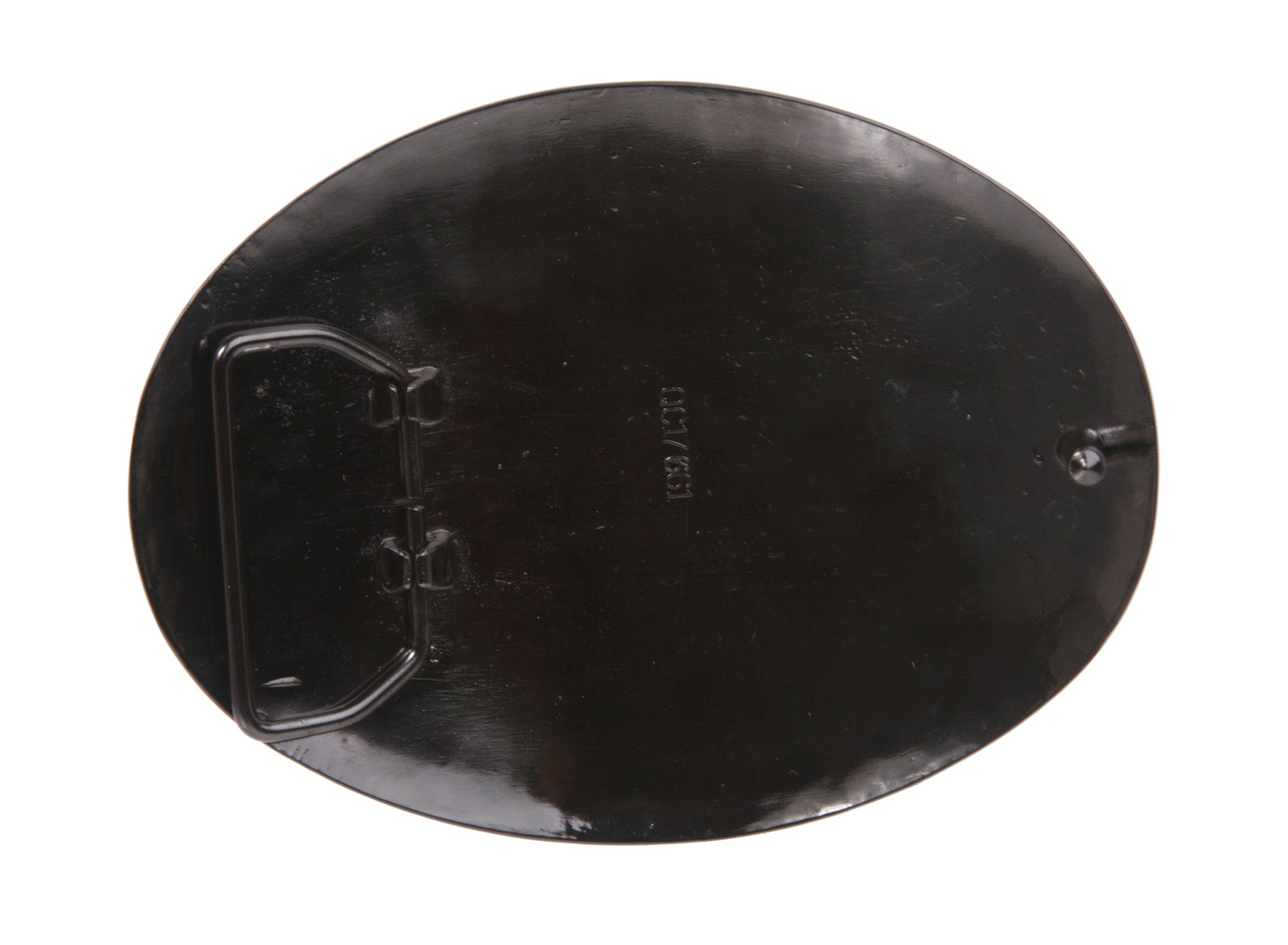 Big Oval Plain Belt Buckle