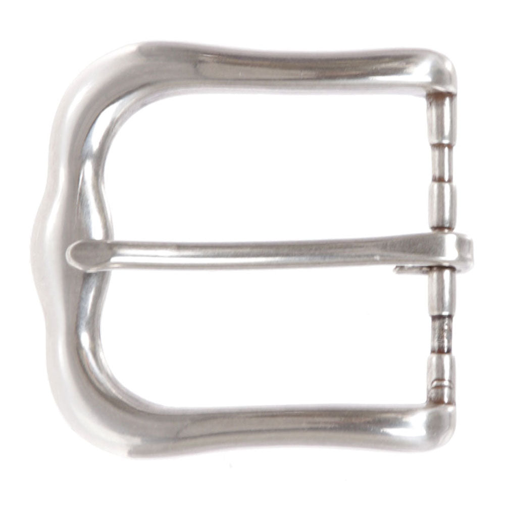1 5/8" (40 mm) Western Silver Tone Single Prong Belt Buckle - OnlineBelts
