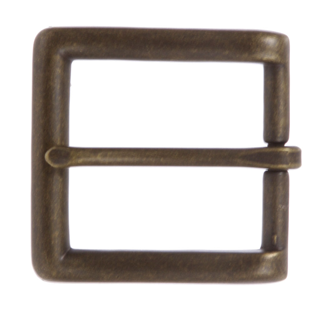 1 1/2" (38 mm) Heavy Duty Single Prong Square Belt Buckle - OnlineBelts