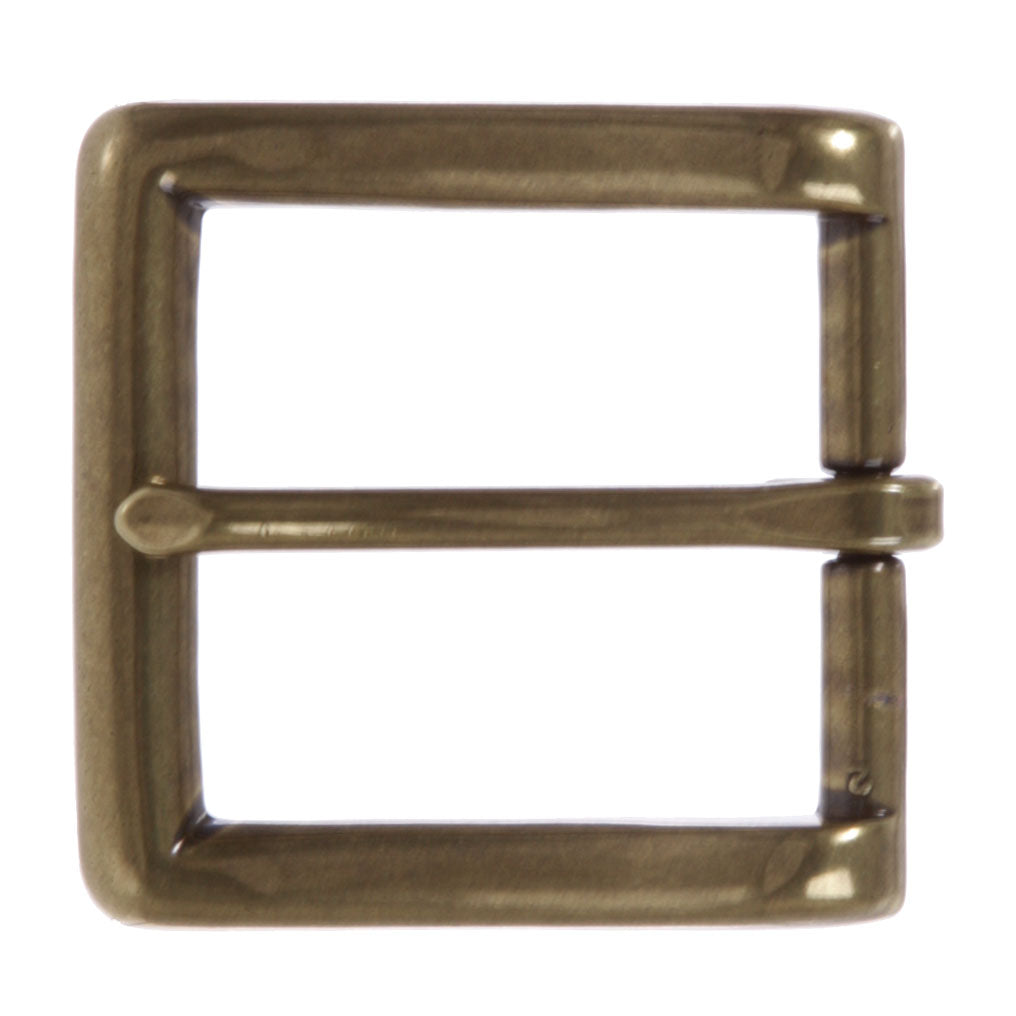 1 1/2" (38 mm) Heavy Duty Single Prong Square Belt Buckle - OnlineBelts