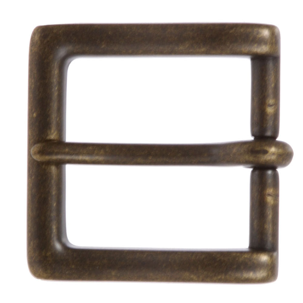 1 1/2" (38 mm) Heavy Duty Nickel Free Single Prong Square Belt Buckle - OnlineBelts