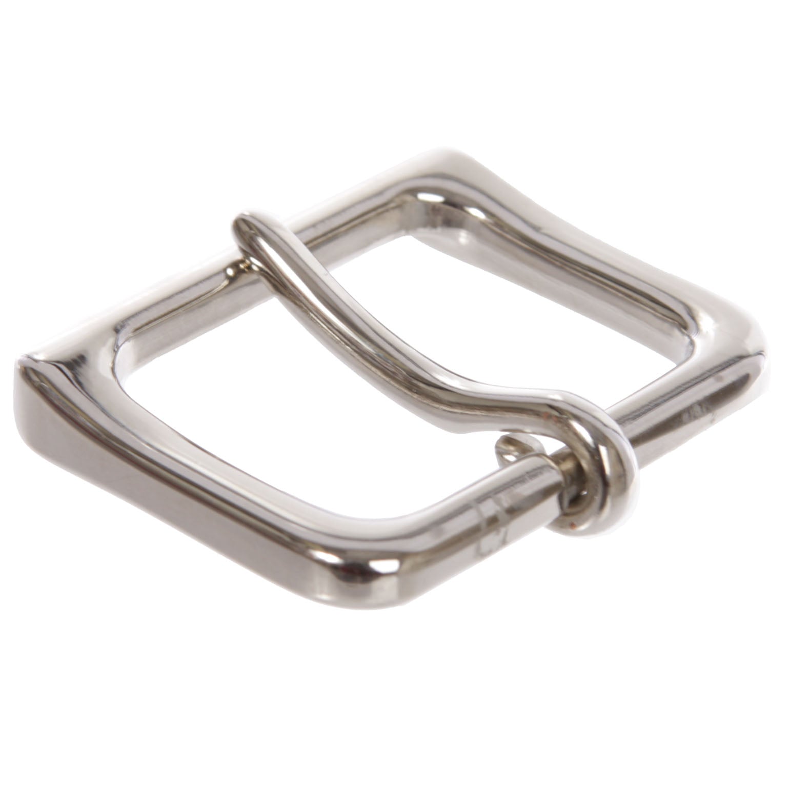 1 1/2" (38 mm) Single Prong Square Belt Buckle - OnlineBelts
