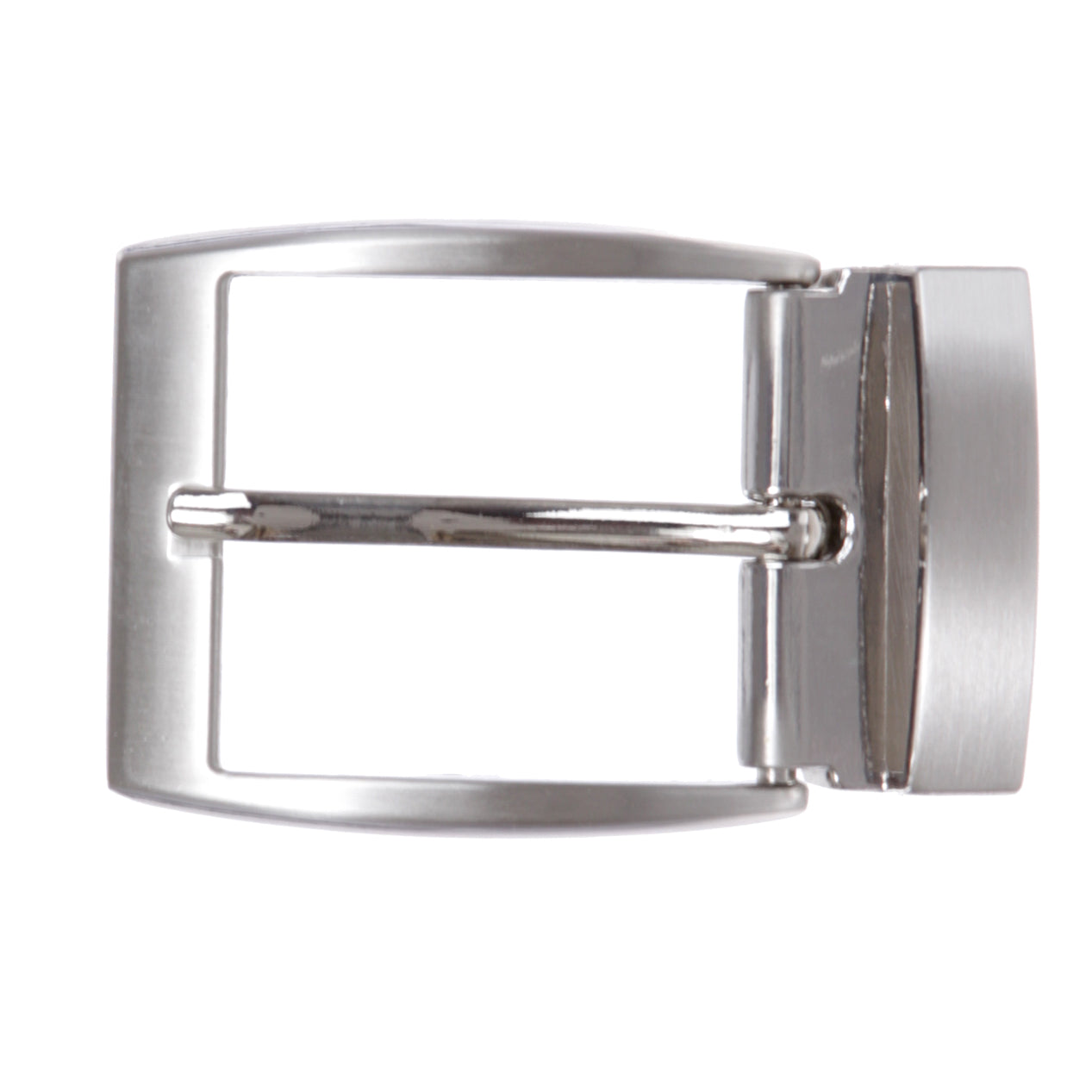 1 5/8" (40 mm) Nickel Free Rectangular Clamp Belt Buckle - OnlineBelts