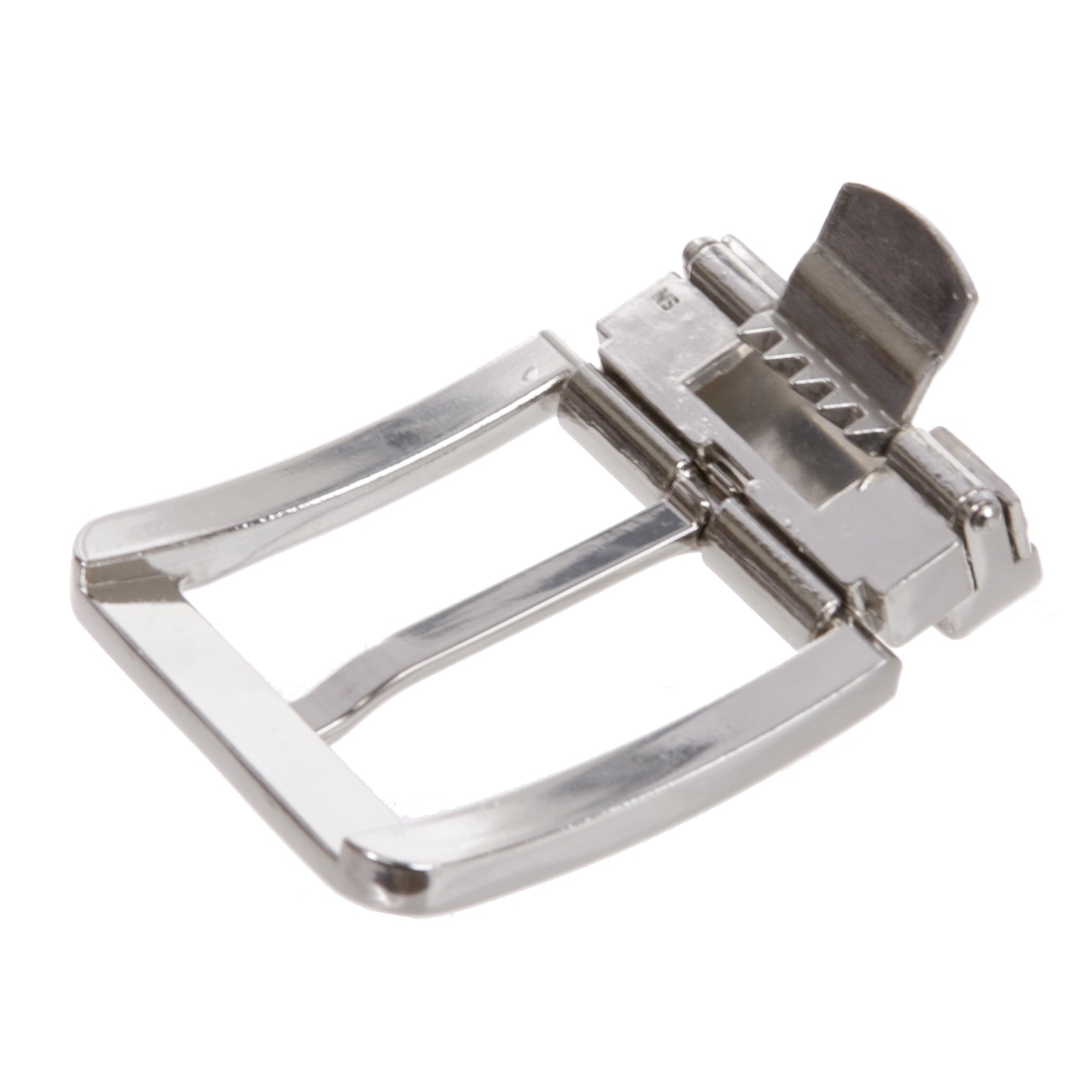 1 5/8" (40mm) Nickel Free Square Rectangular Clamp Belt Buckle - OnlineBelts