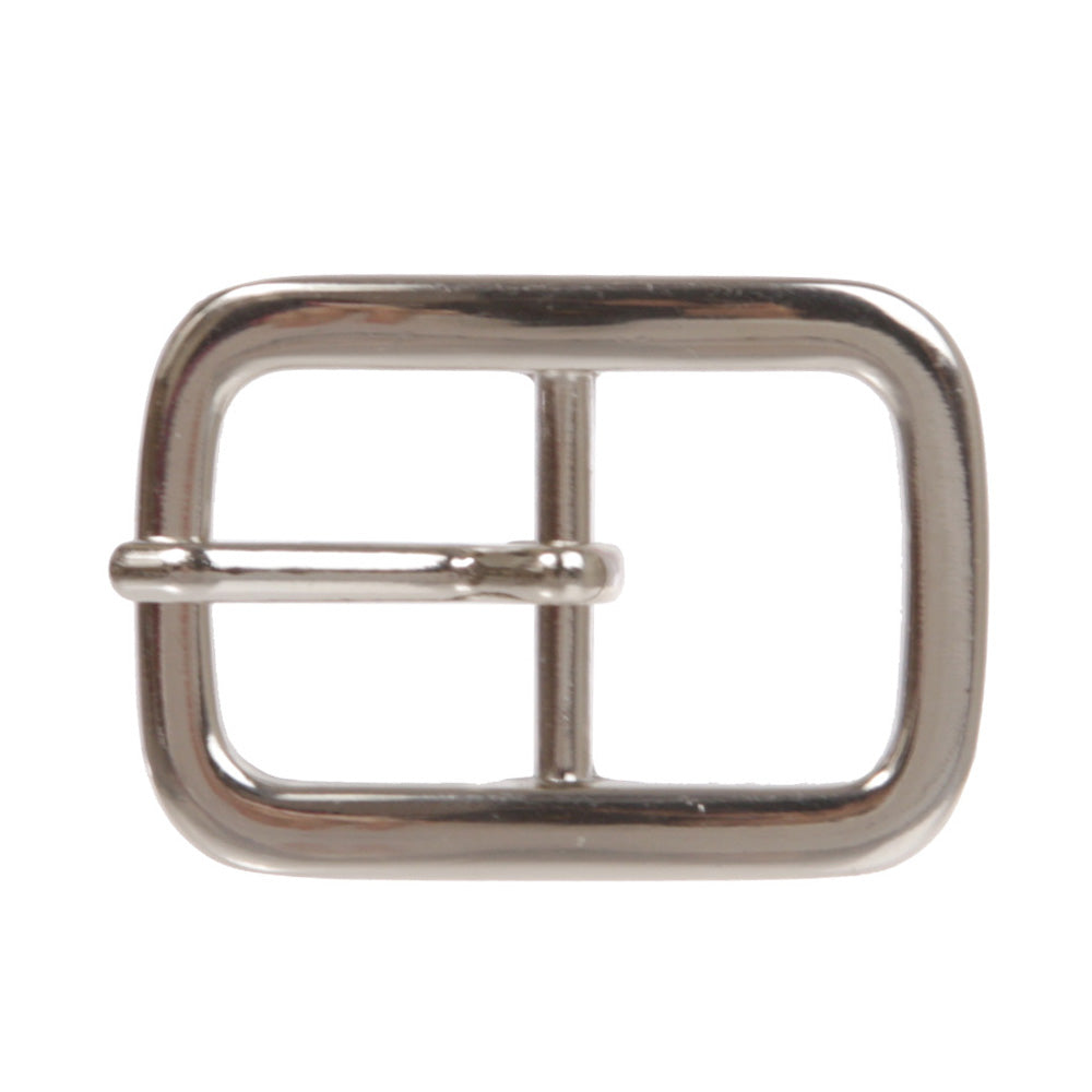 3/4" Center Bar Single Prong Rectangular Belt Buckle - OnlineBelts