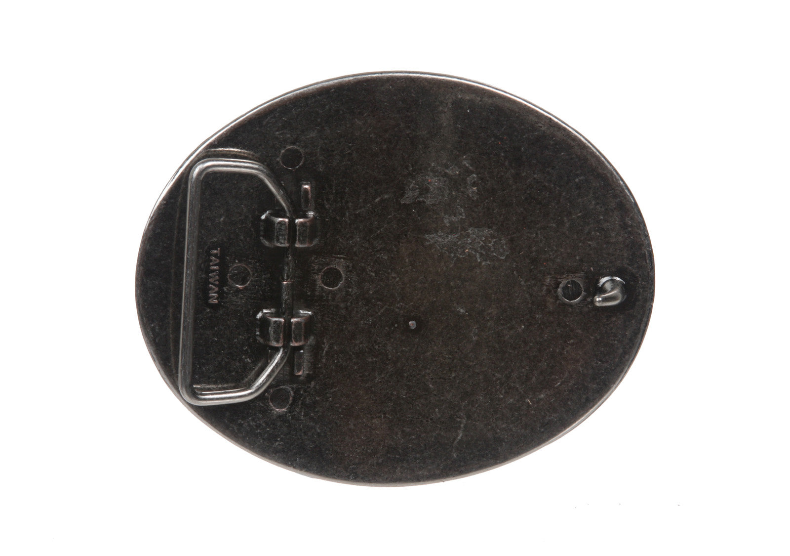 Oval Flower Turquois Stone Antique Belt Buckle - OnlineBelts