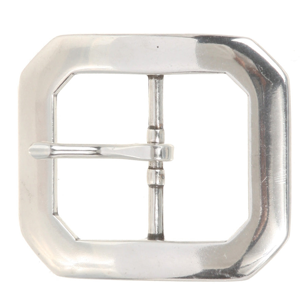 1 5/8" (40 mm) Single Prong Octagon Rectangular Belt Buckle