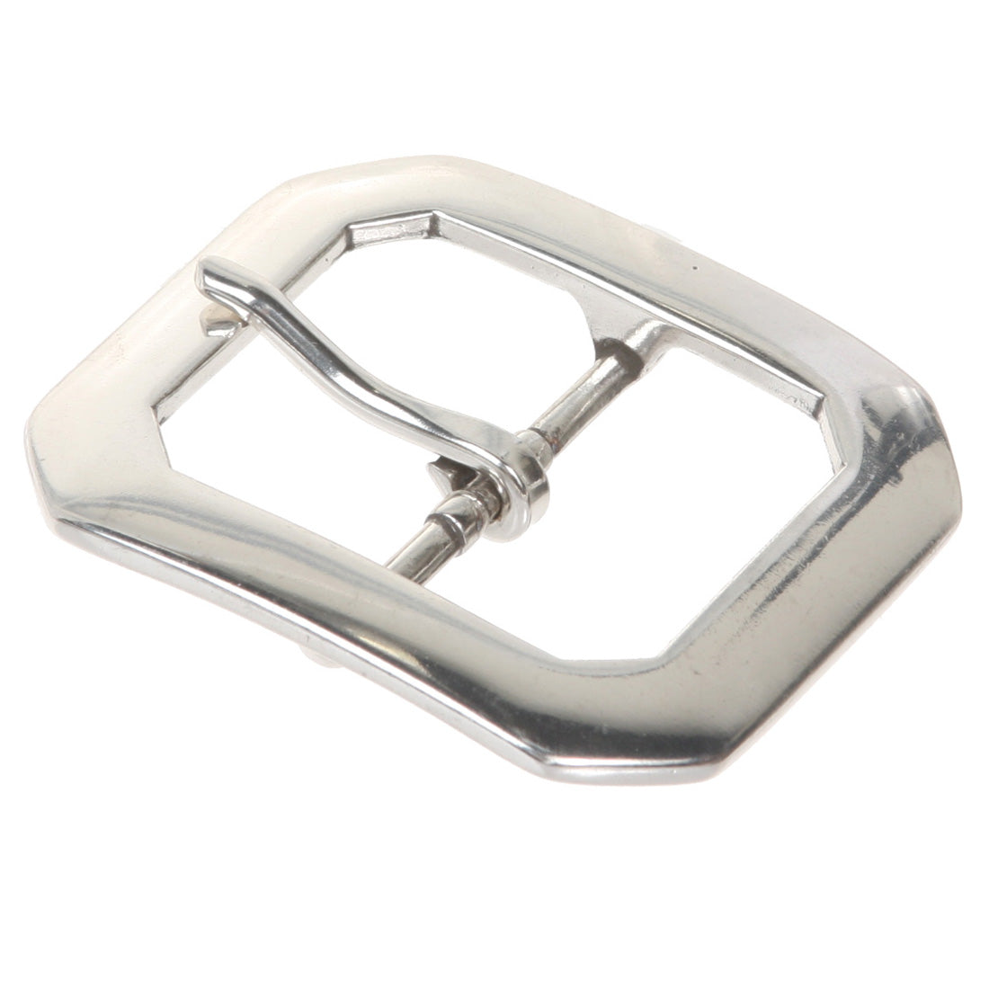 1 5/8" (40 mm) Single Prong Octagon Rectangular Belt Buckle