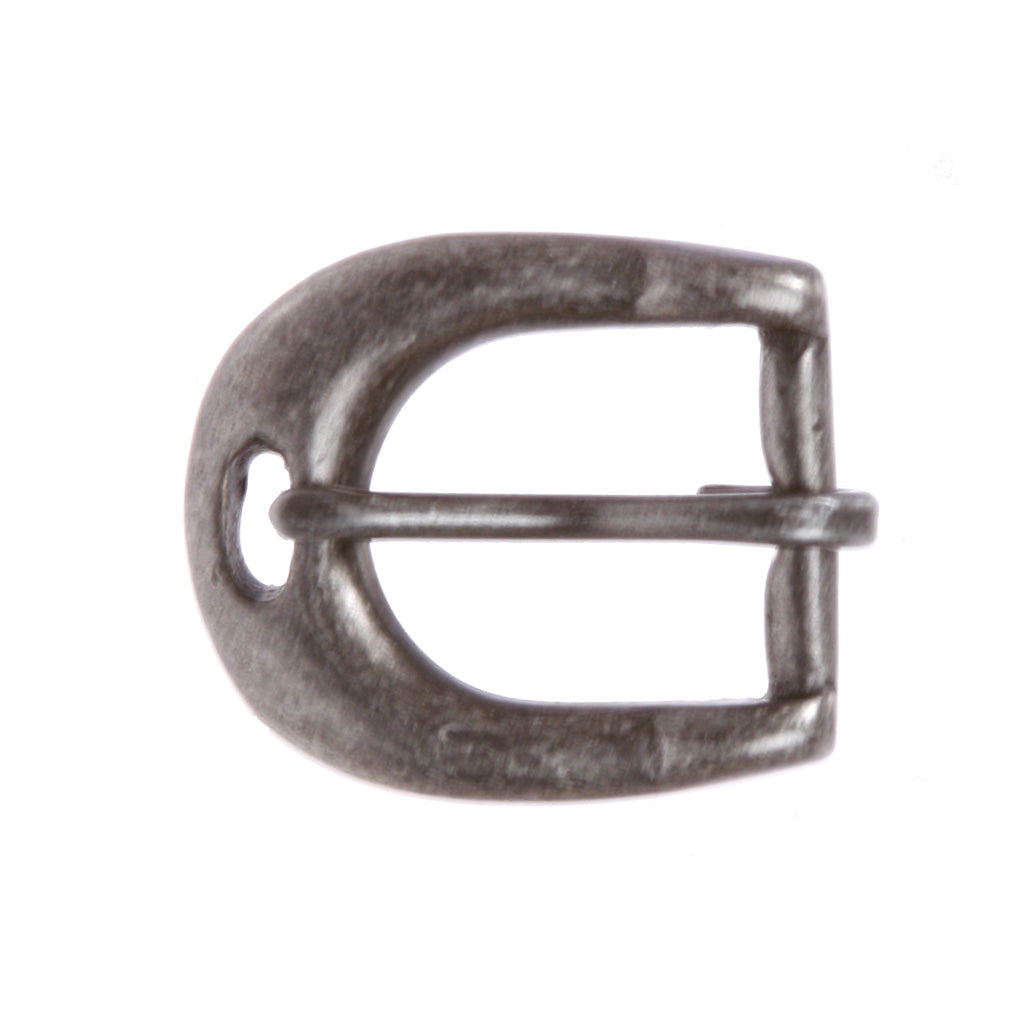 3/4" (19 mm) Single Prong Solid Brass Horseshoe Belt Buckle