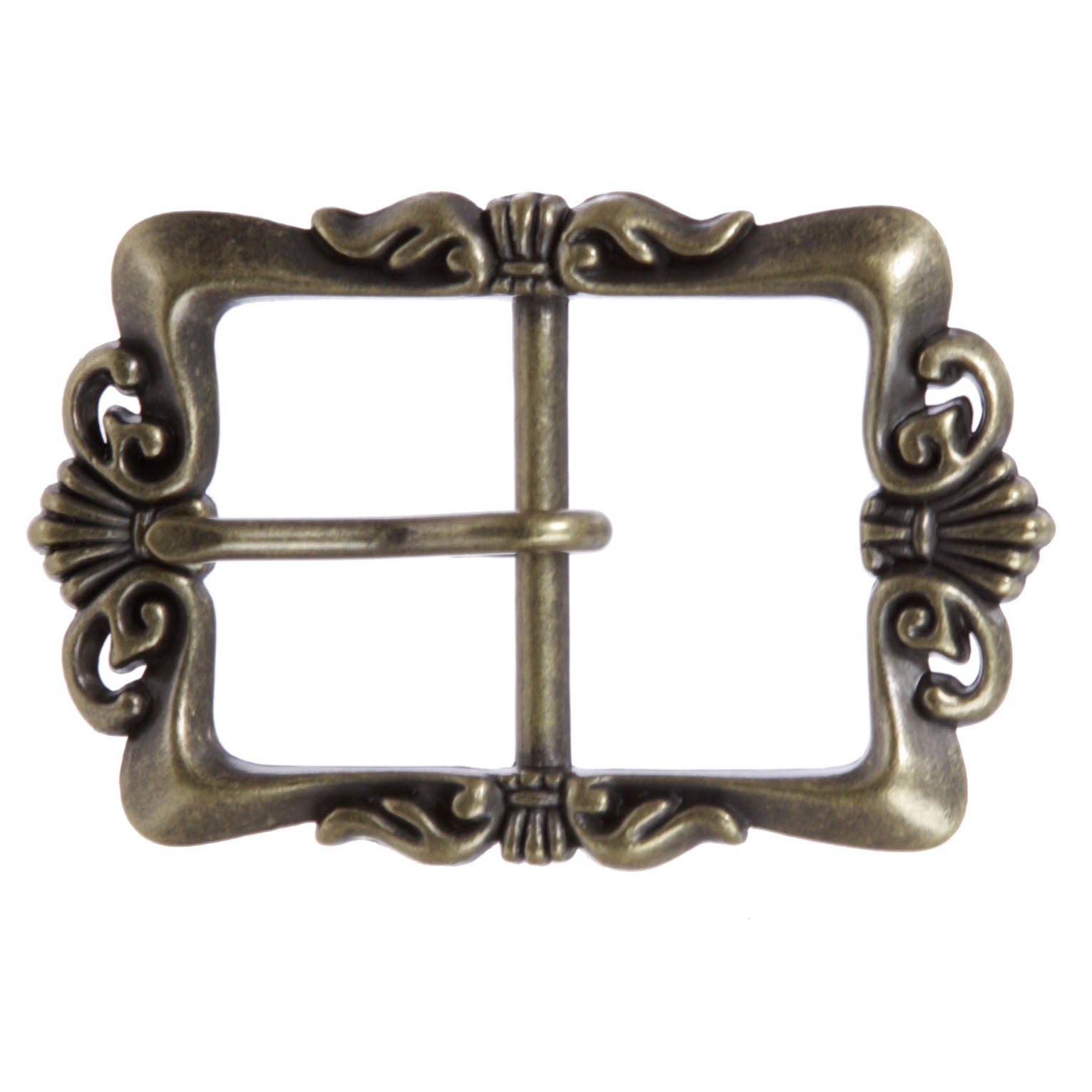 1 5/8" (40 mm) Western Floral Center Bar Belt Buckle - Multi Color Options - OnlineBelts