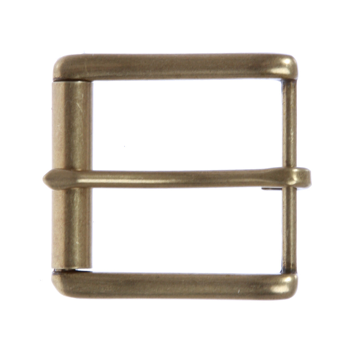1 1/2" (38 mm) Single Prong Square Roller Belt Buckle - OnlineBelts