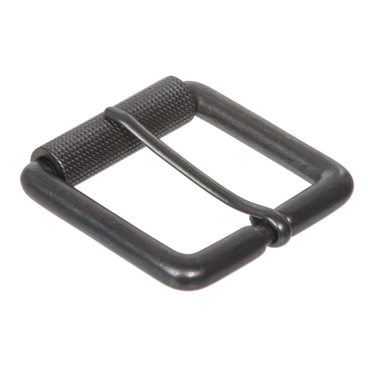 1 5/8" (43 mm) Nickel Free Single Prong Square Roller Belt Buckle - OnlineBelts