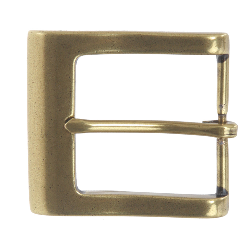 1 1/2" (38 mm) Nickel Free Single Prong Square Belt Buckle