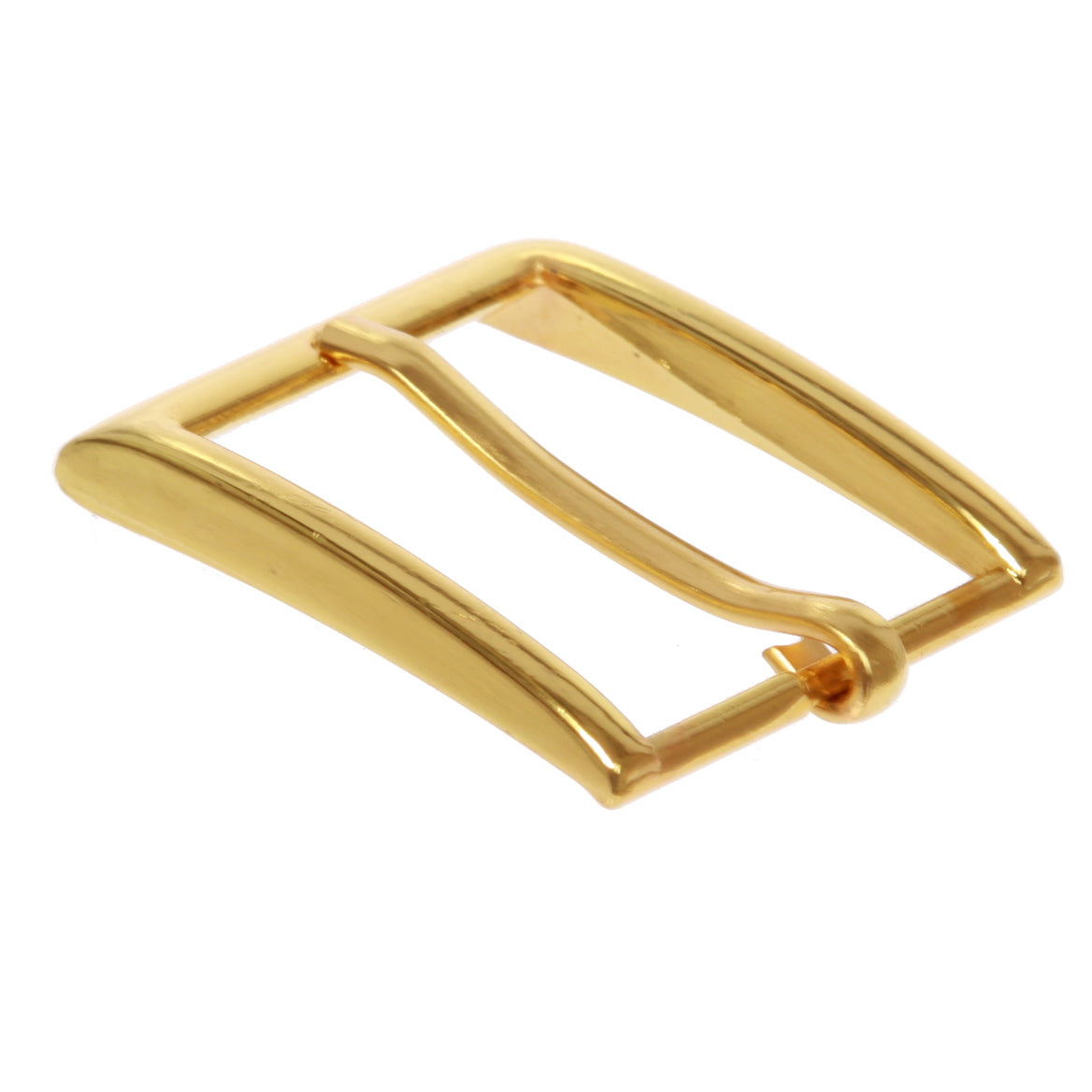 1 1/8" (30 mm) Nickel Free Single Prong Rectangular Belt Buckle