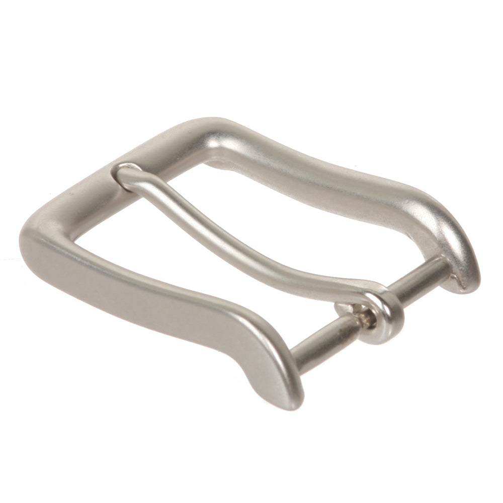 1 3/8" (35mm) Nickel Free Single Prong Rectangular Belt Buckle - OnlineBelts