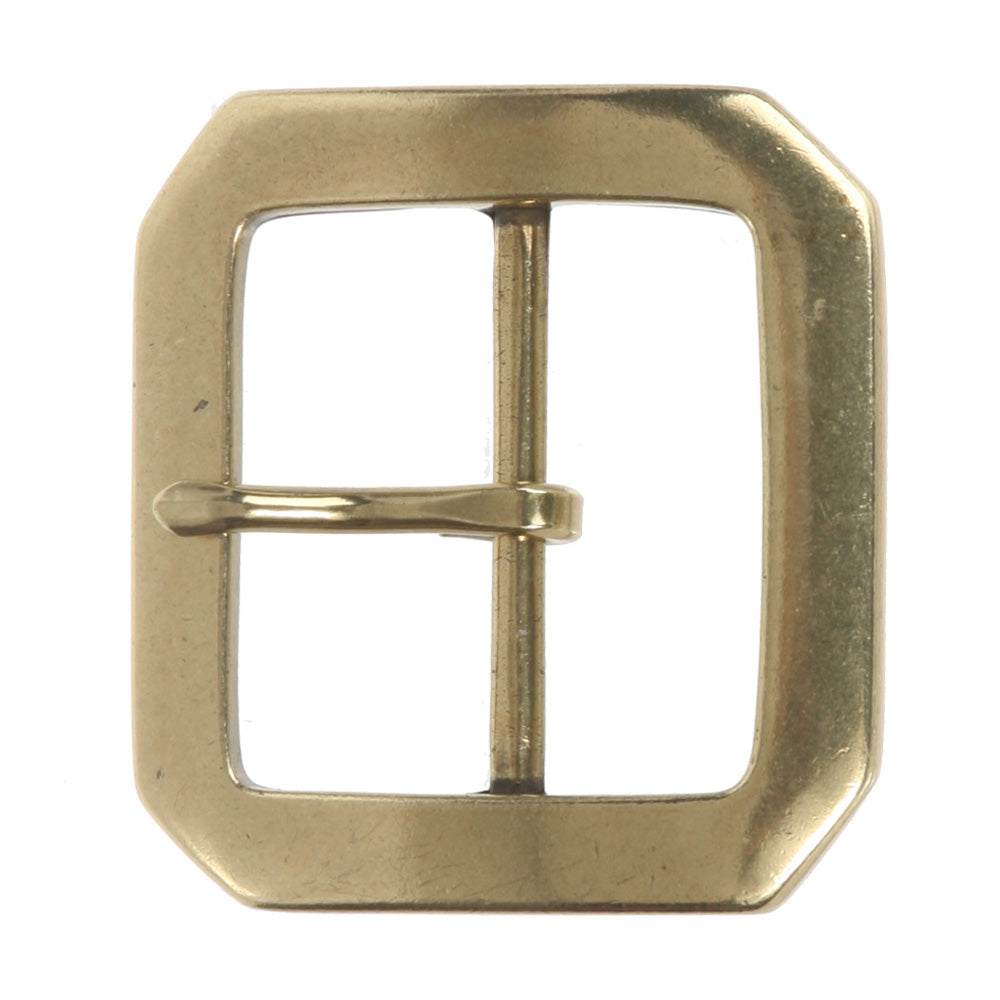 1 3/4" (45 mm) Nickel Free Center Bar Single Prong Octagon Belt Buckle
