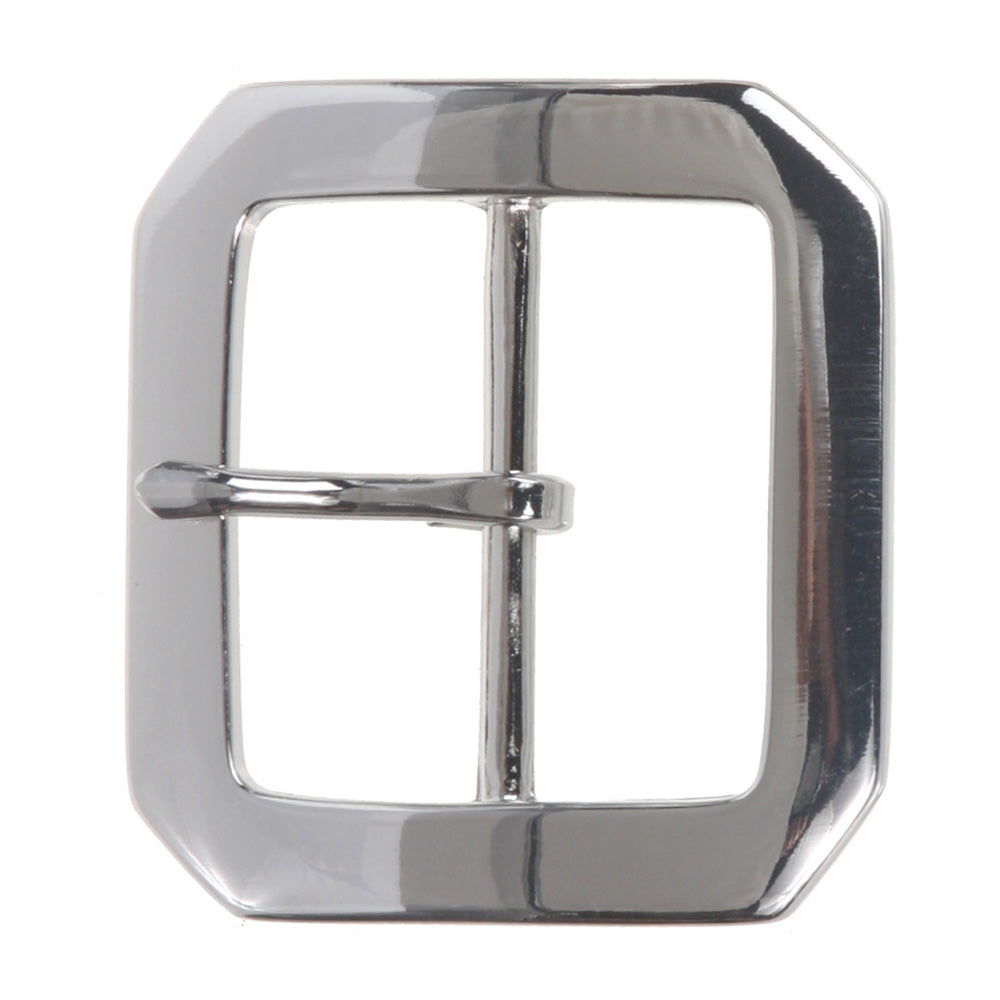 1 3/4" (45 mm) Nickel Free Center Bar Single Prong Octagon Belt Buckle