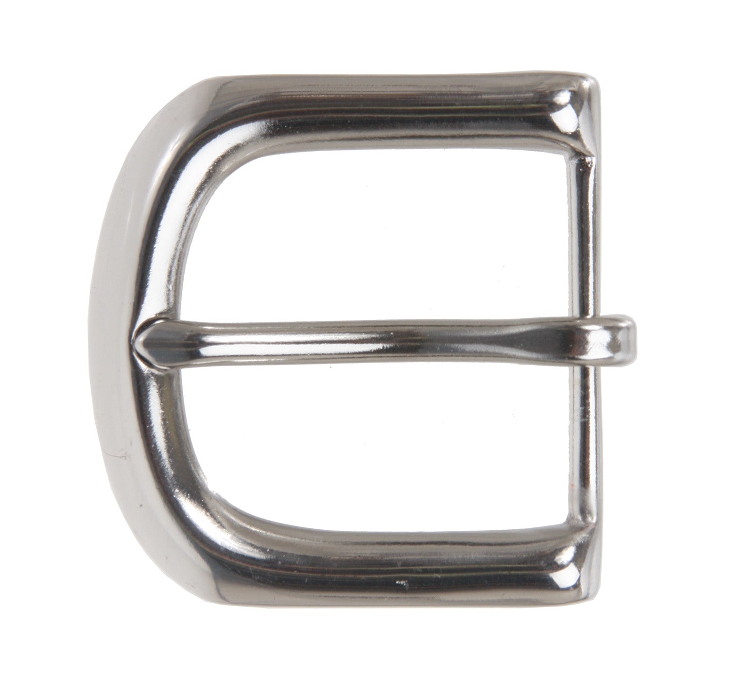 1 1/2" (38 mm) Nickel Free Single Prong Solid Brass Horseshoe Belt Buckle