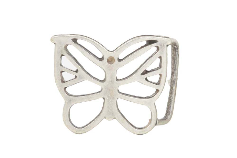 1 1/2" See Through Butterfly Belt Buckle
