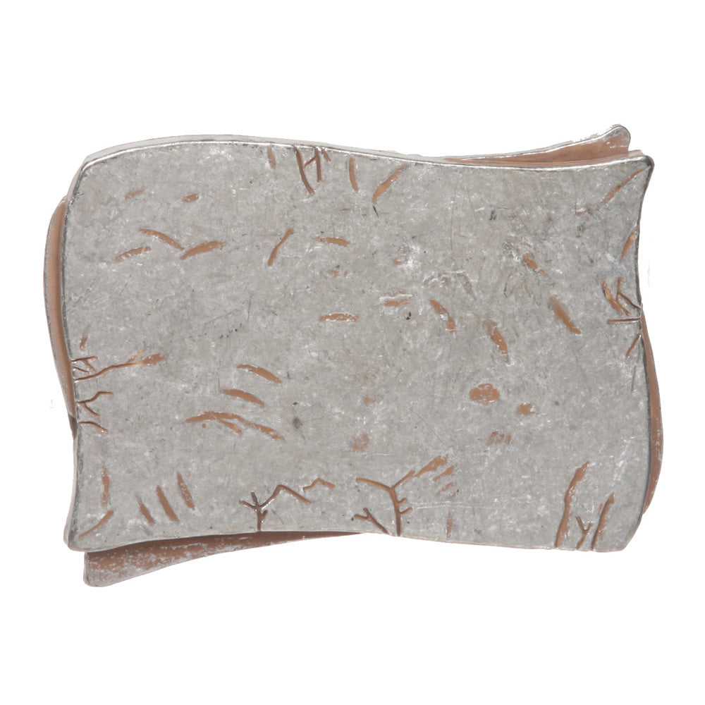 1 1/2" Clamp On Rectangular Buckle with Free Belt Strap - OnlineBelts