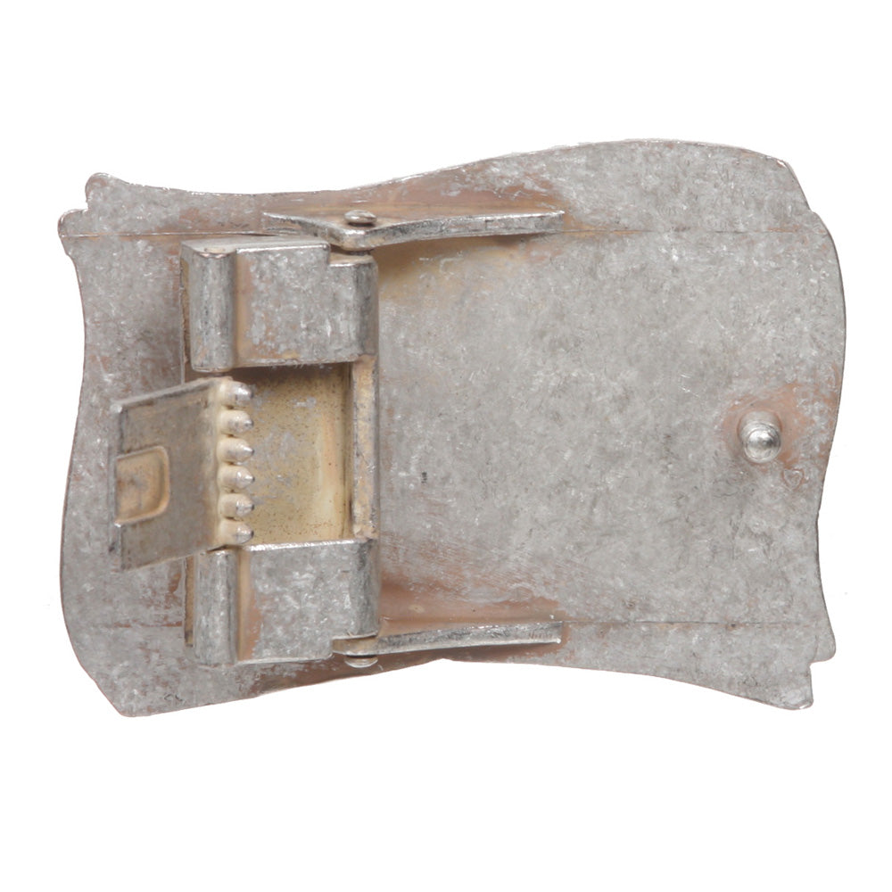 1 1/2" Clamp On Rectangular Buckle with Free Belt Strap - OnlineBelts