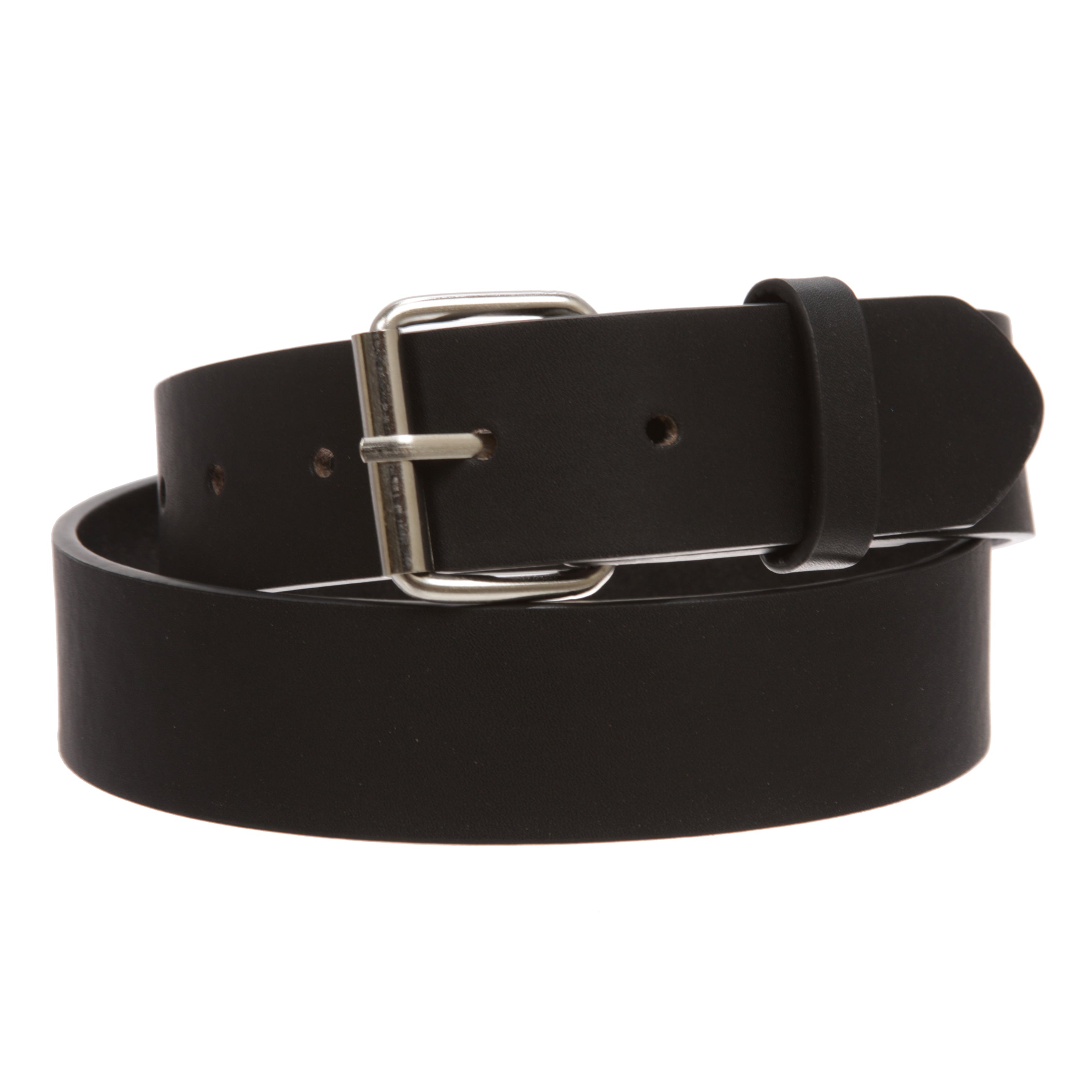 Kids or Extra Small Size Snap On Plain Leather Belt - OnlineBelts