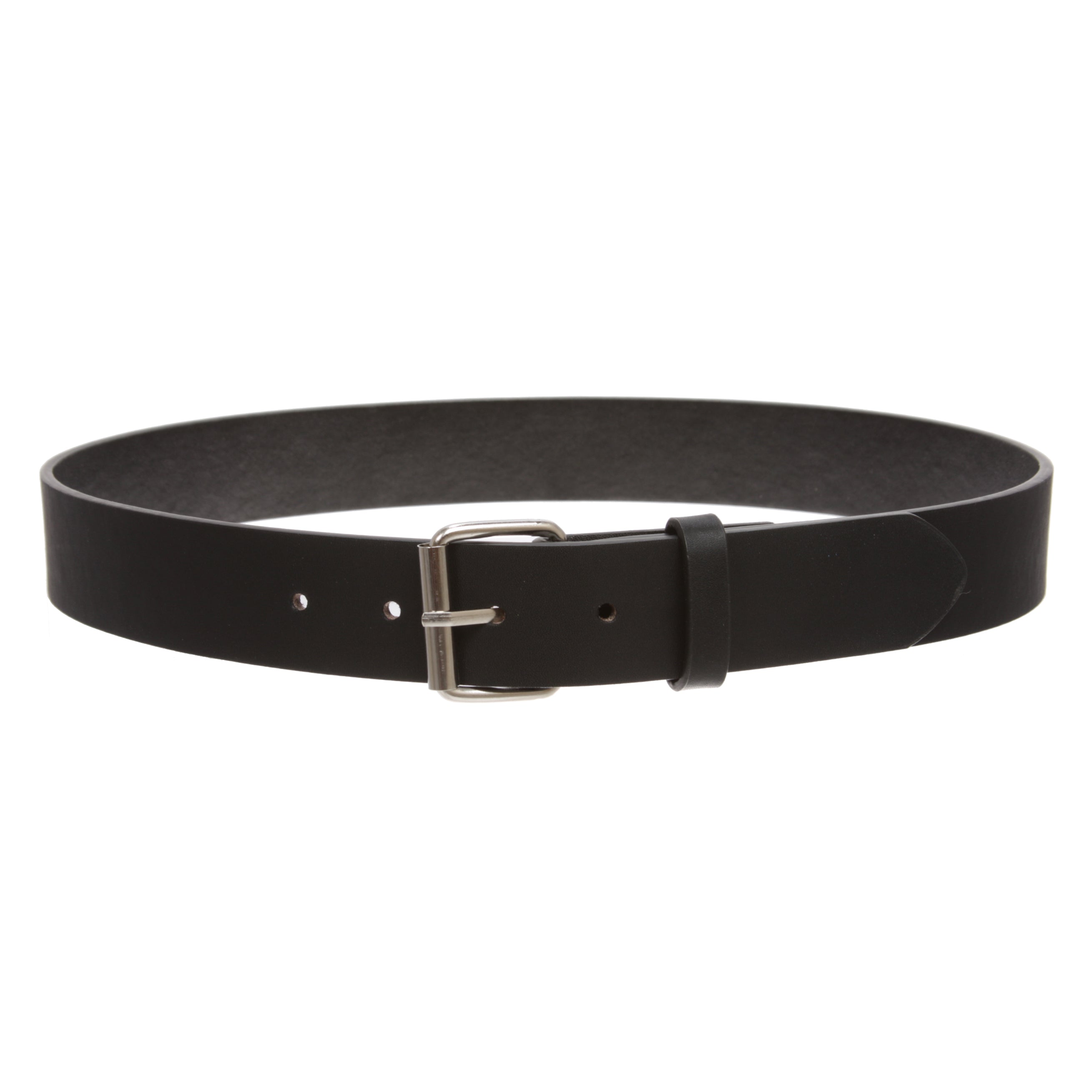 Kids or Extra Small Size Snap On Plain Leather Belt - OnlineBelts