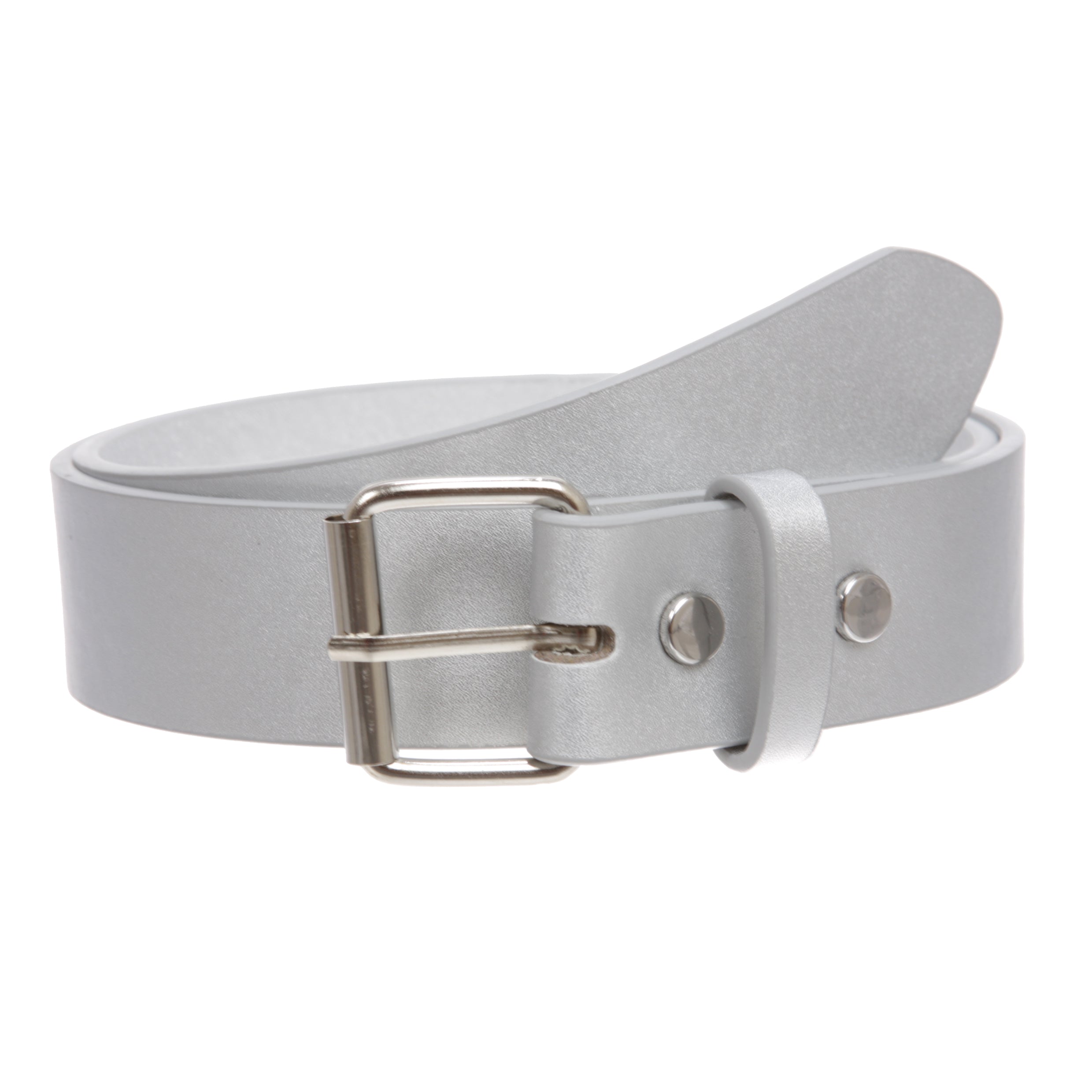 Kids or Extra Small Size Snap On Plain Leather Belt - OnlineBelts