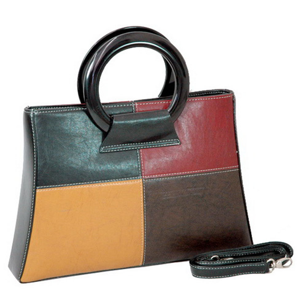 Fine Textured Leather Look Like Fashion Bag - OnlineBelts